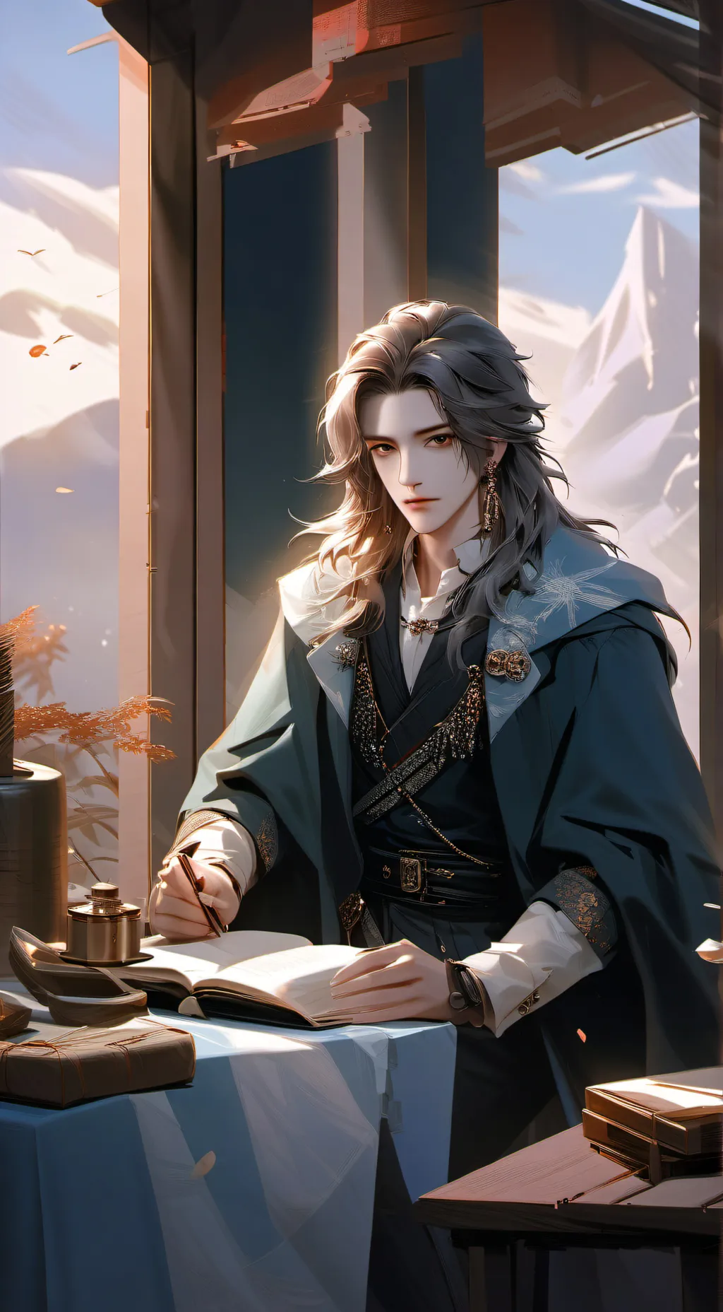 ai character: Mha background