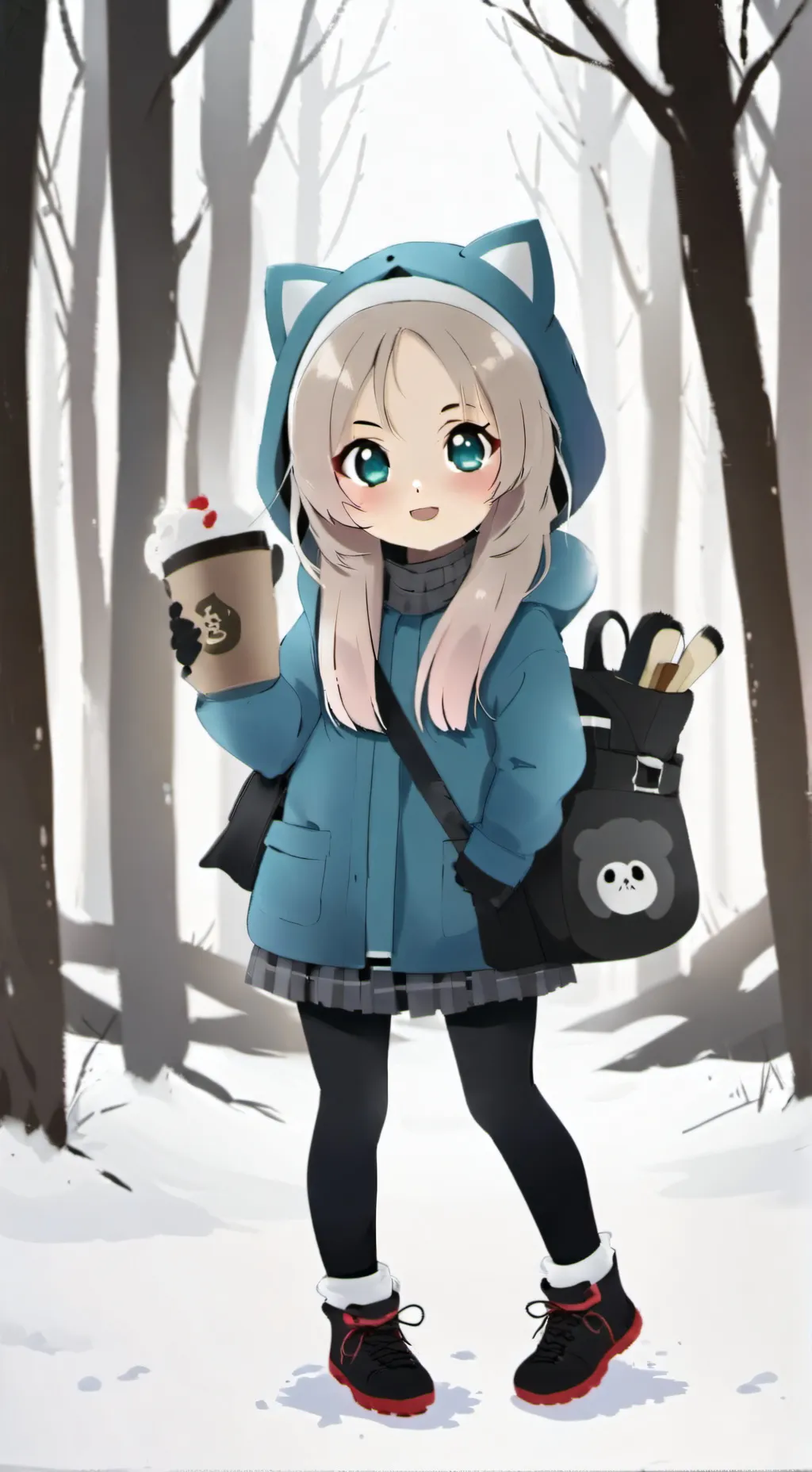 ai character: Rose background