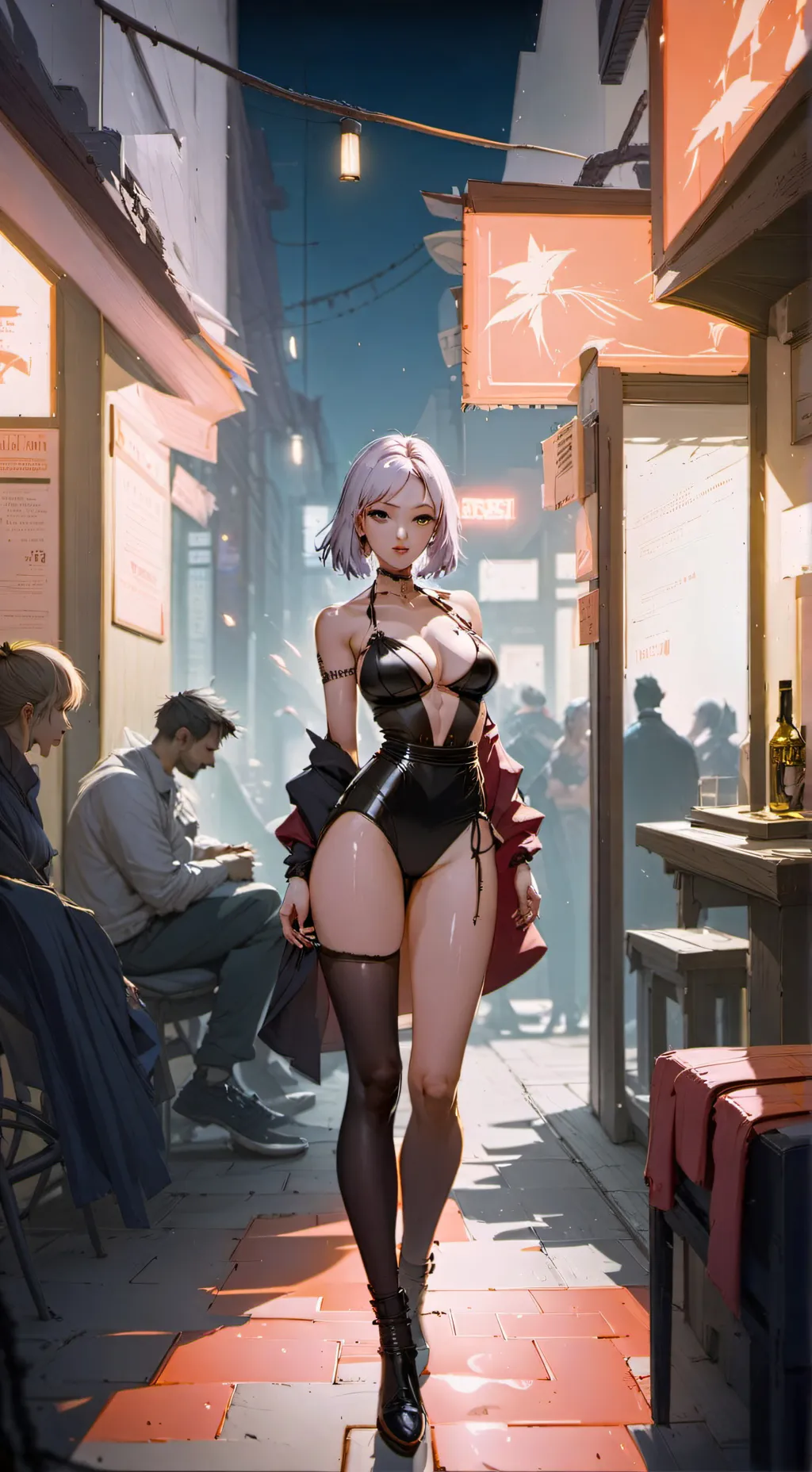 ai character: Eva background