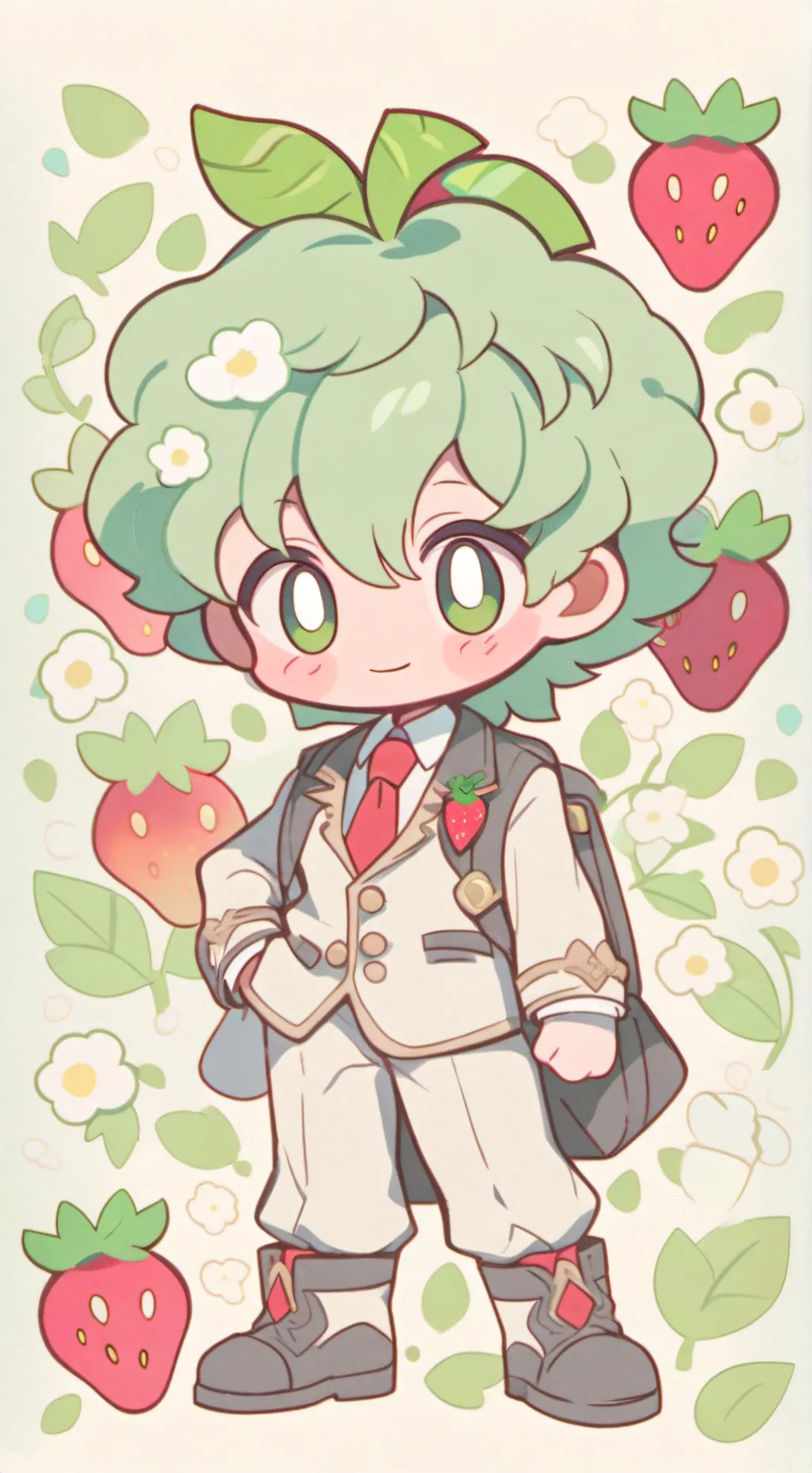 ai character: •♡sprout seedly•♡ background