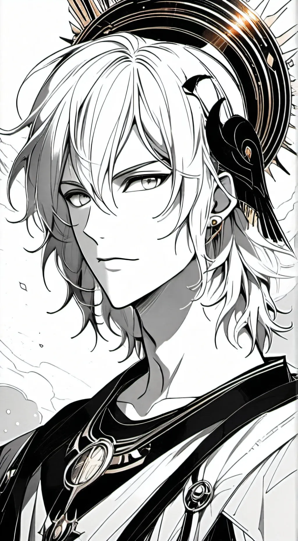 ai character: Mount Olympus background