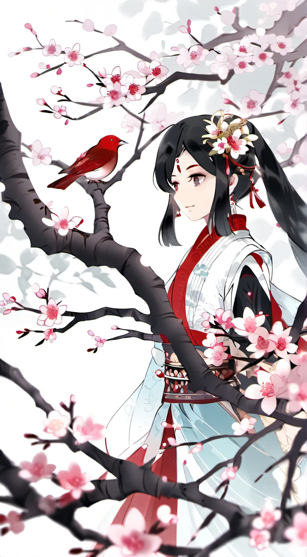 ai character: Yin background