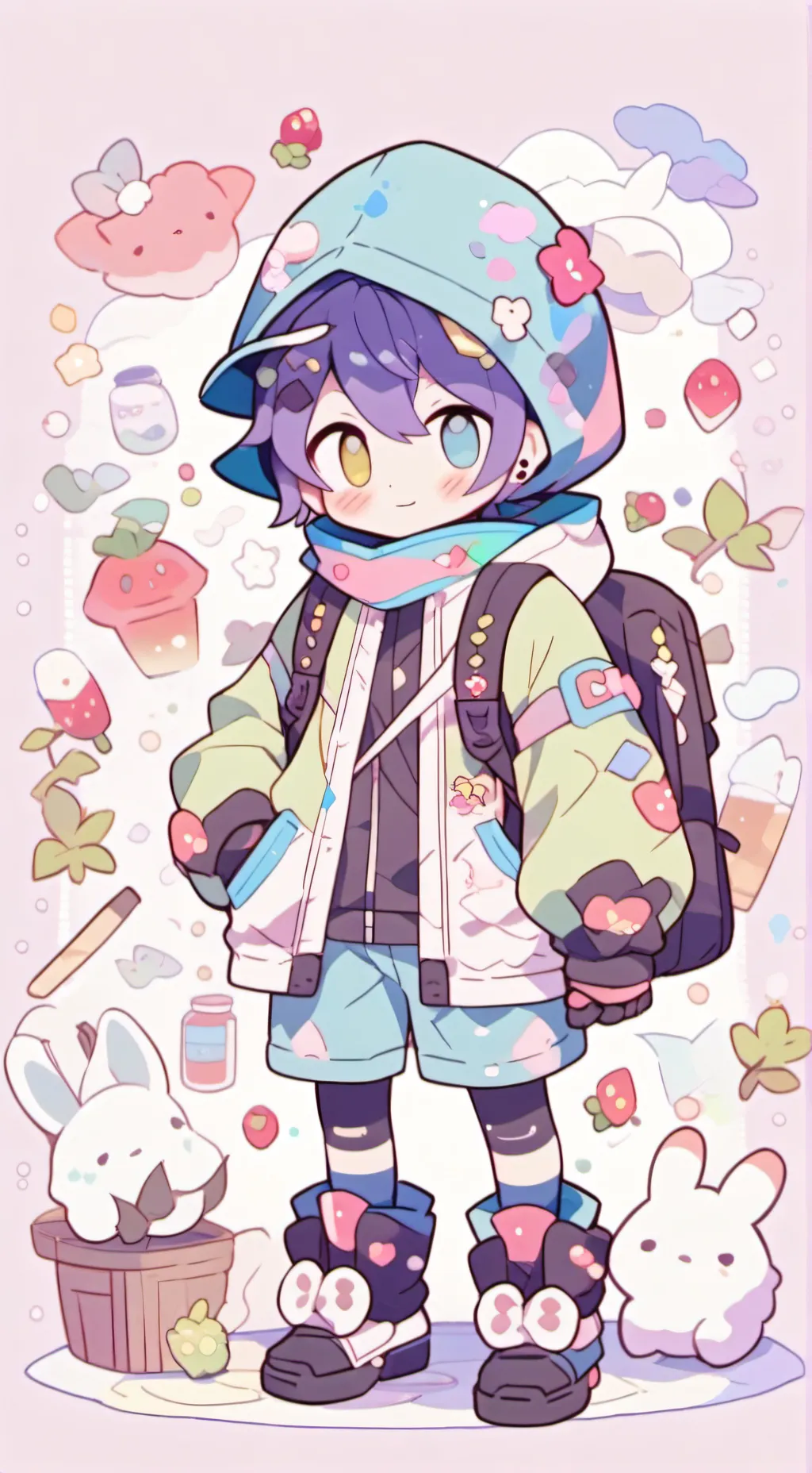 ai character: MD background