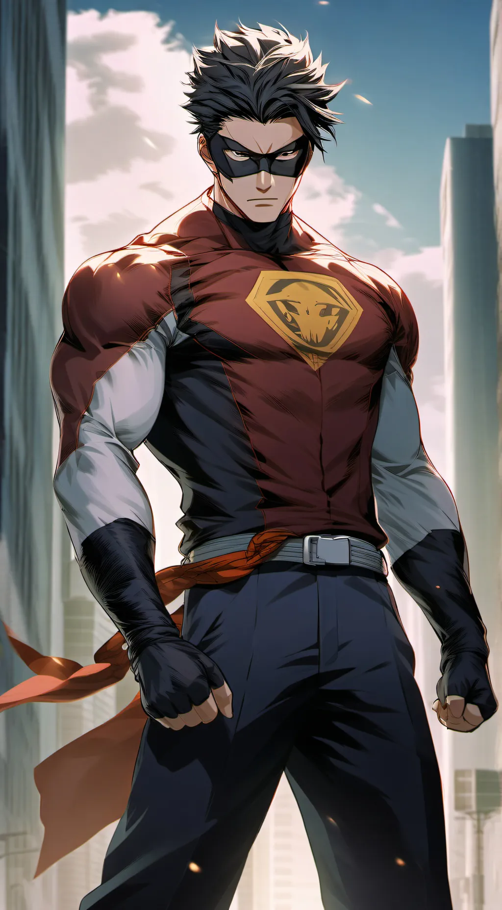 ai character: Konran Katakiuchi background