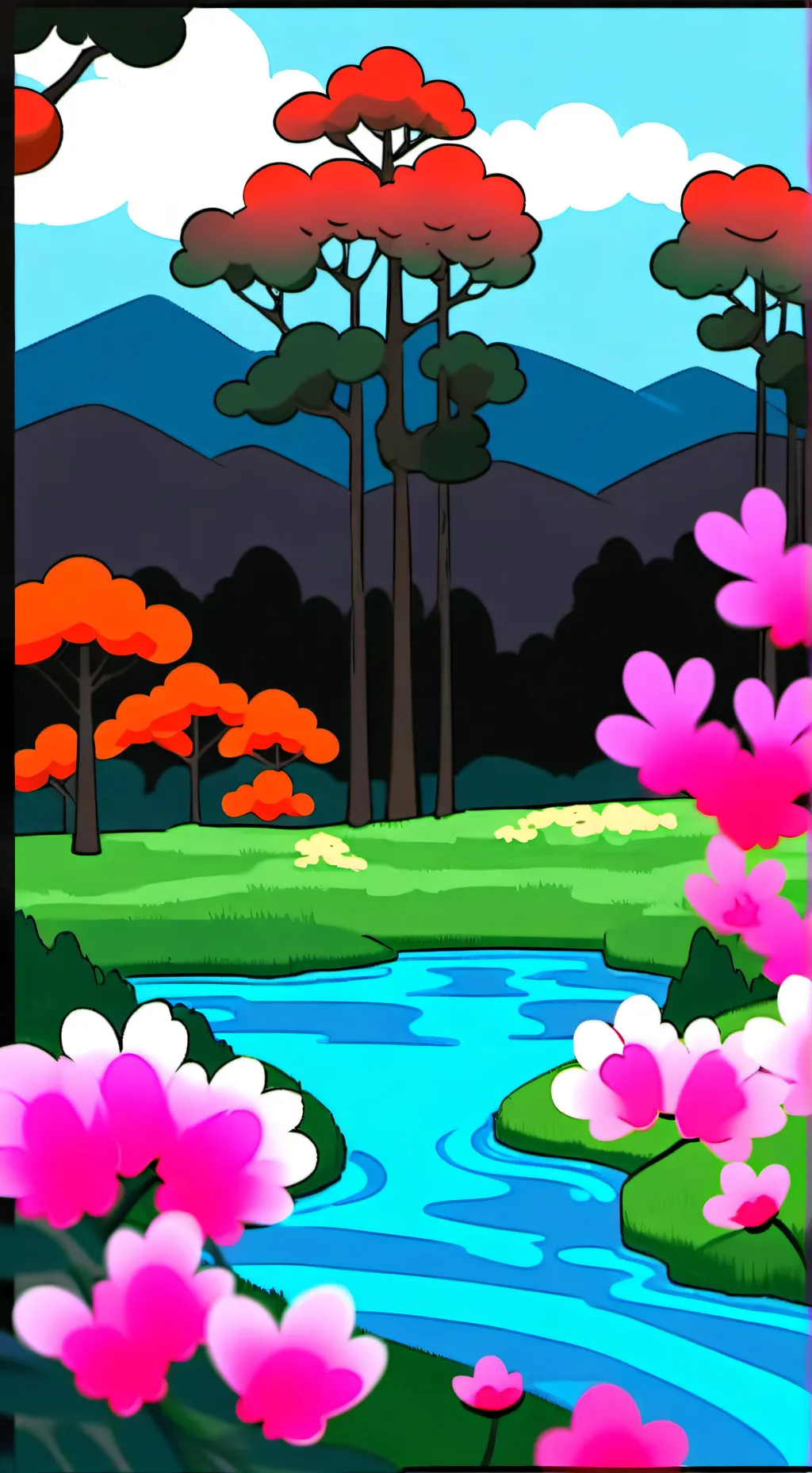 ai character: wenda x grey/me background