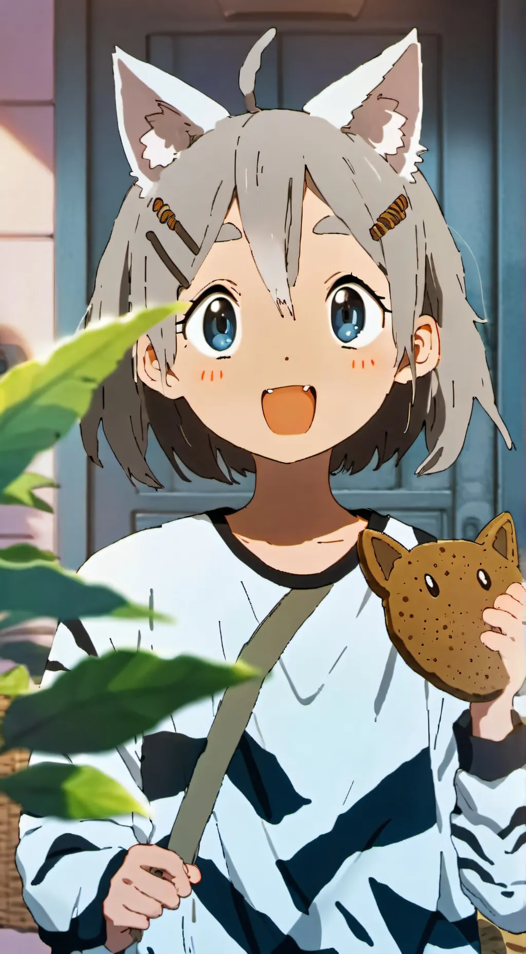 ai character: Zebra Striped Spirit background