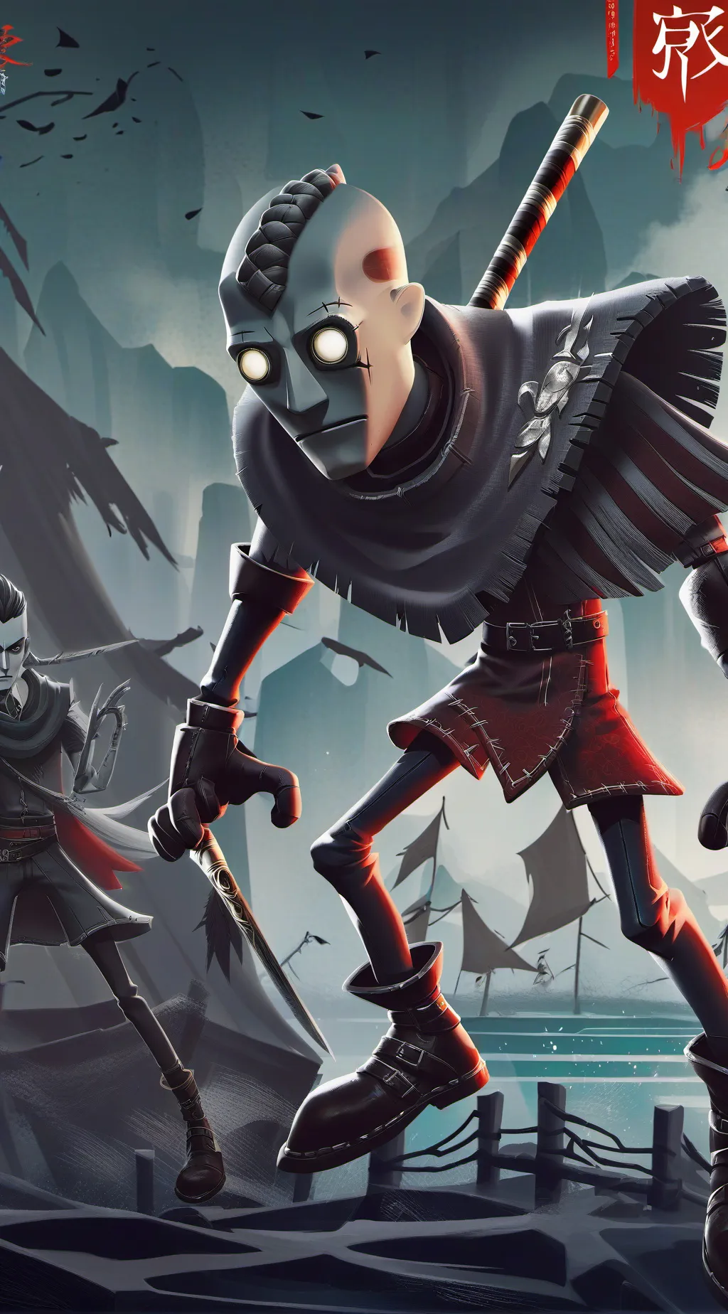 ai character: 20-20-20 dropkic  background