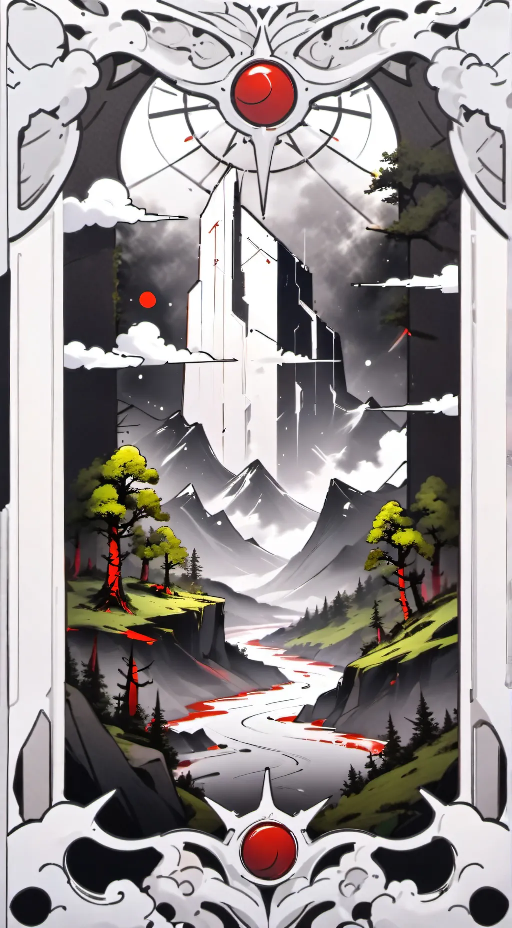 ai character: GeometryDash background