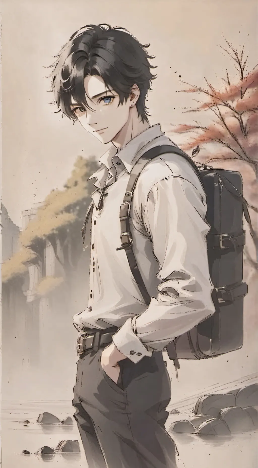 ai character: Marcus Jon background