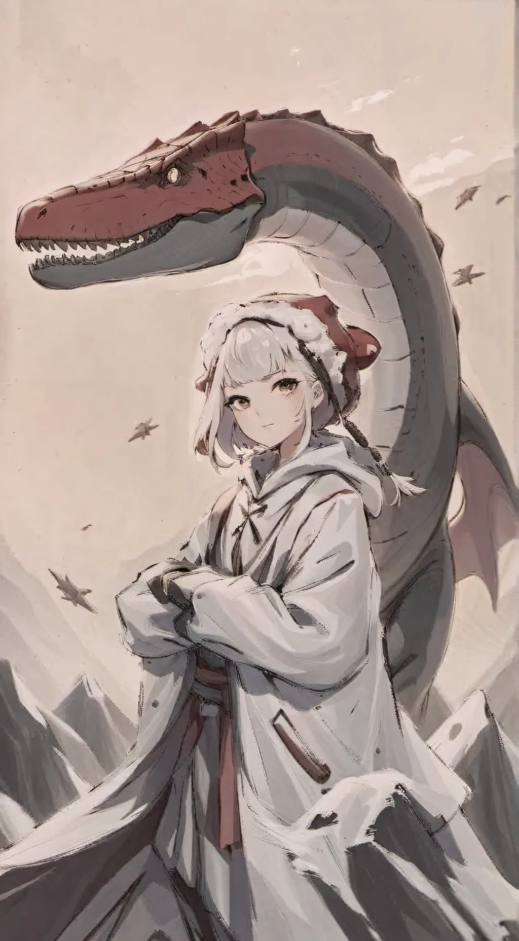 ai character: Shellvision! background