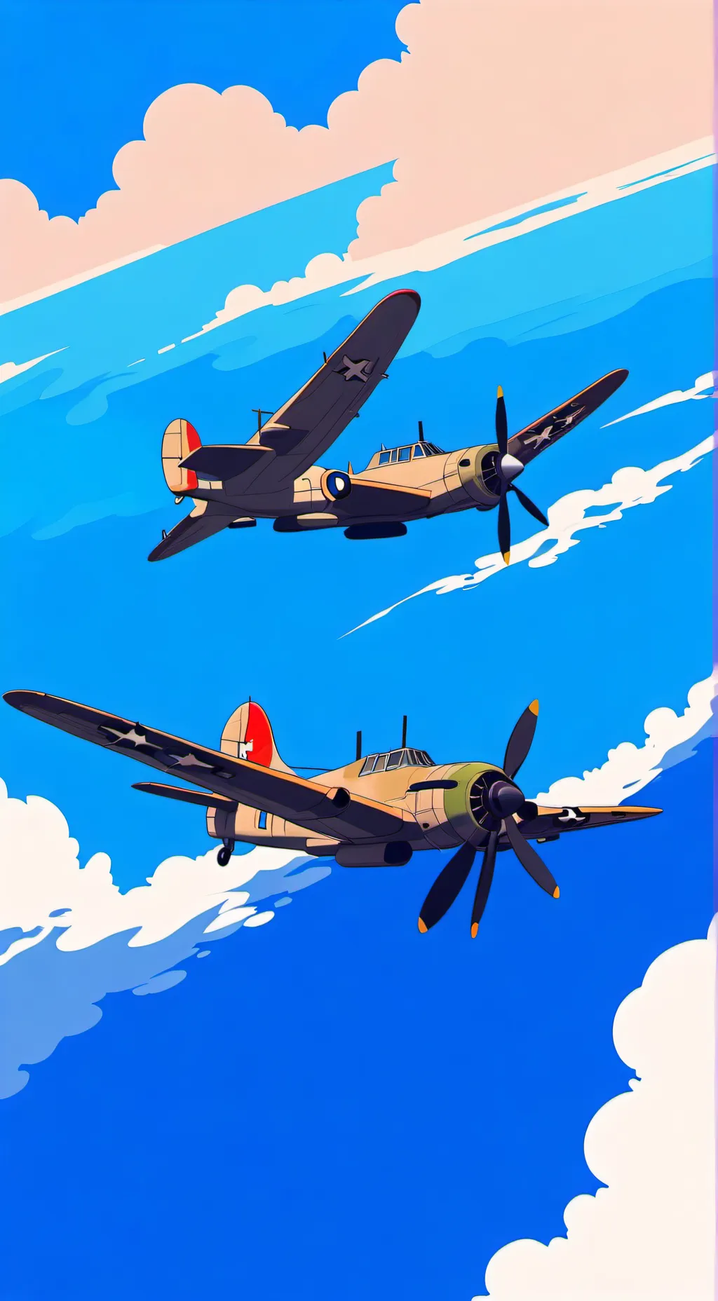 ai character: WW2 CH pacific 1 background