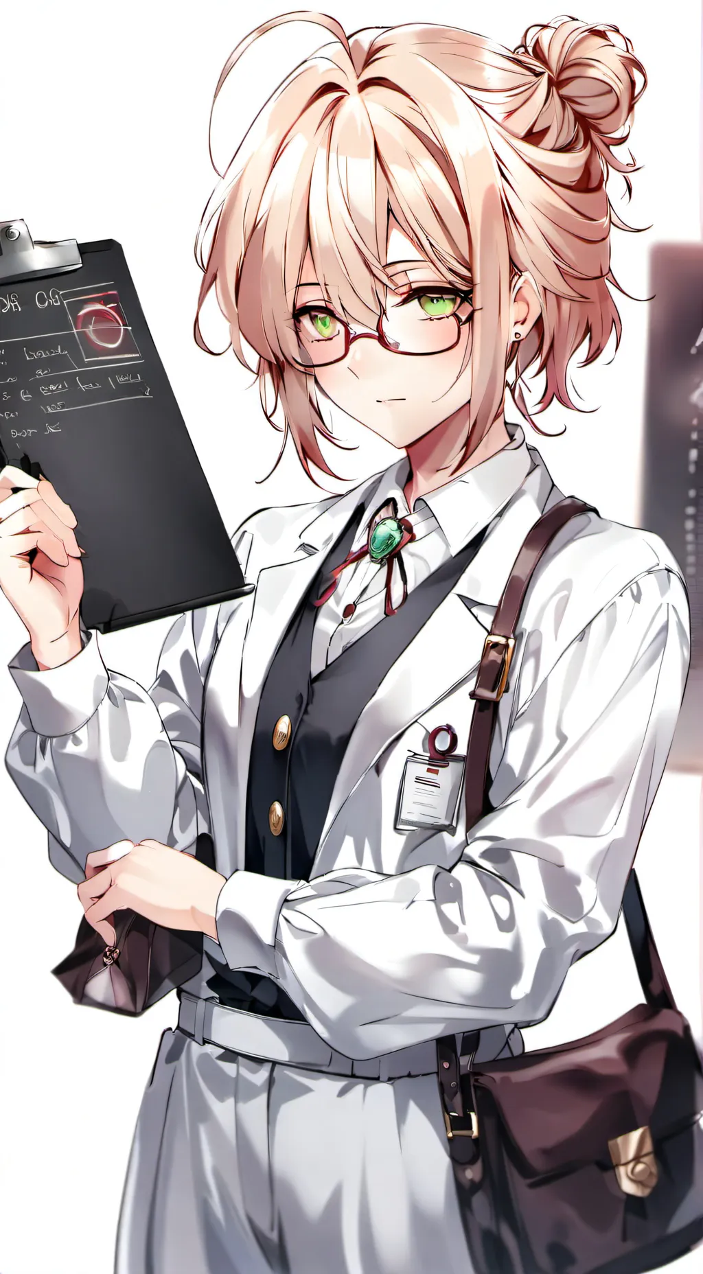 ai character: Dr. Sarah Voss background