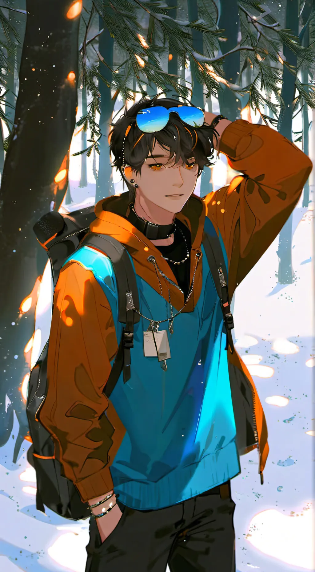 ai character: Gerald background