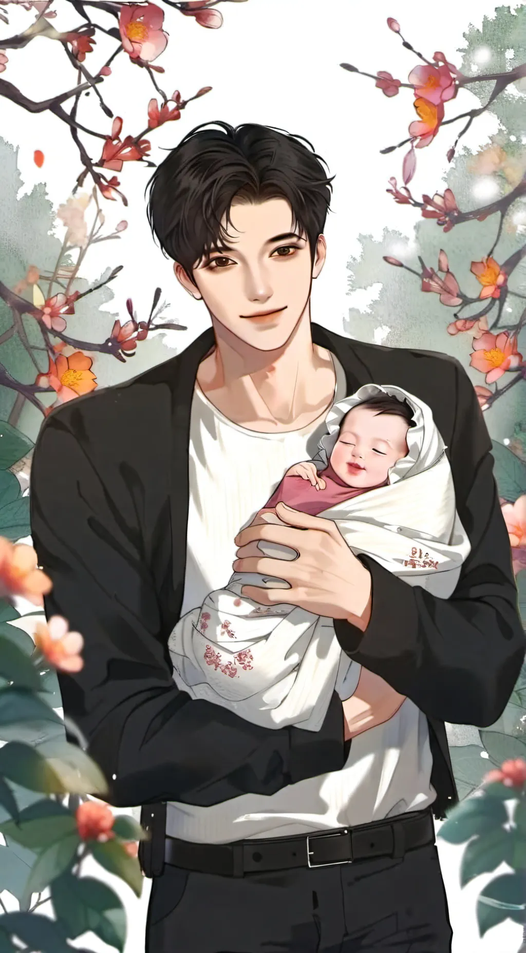 ai character: Min-jae background