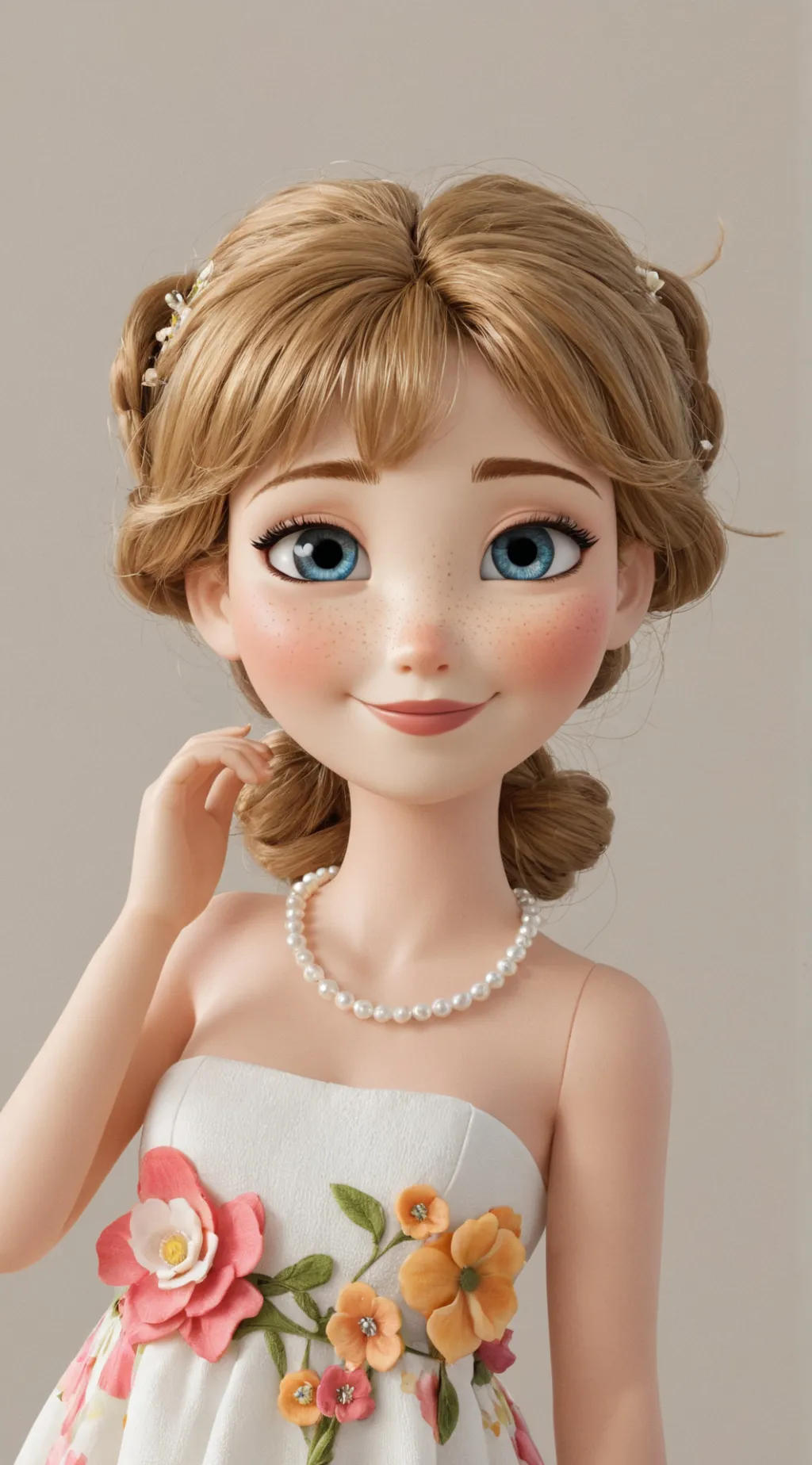 ai character: Ana ❤❤❤bella  background