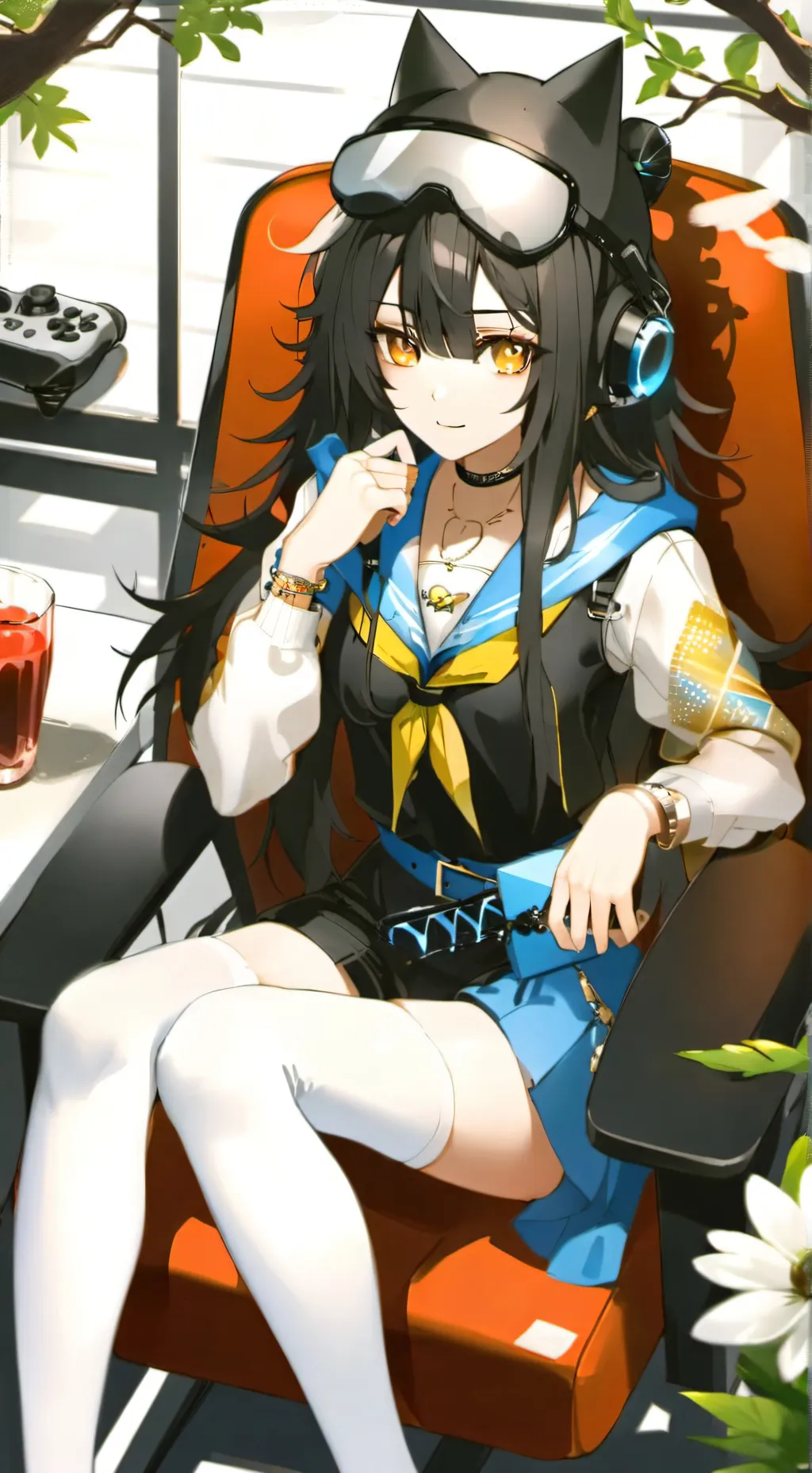 ai character: Audrey background