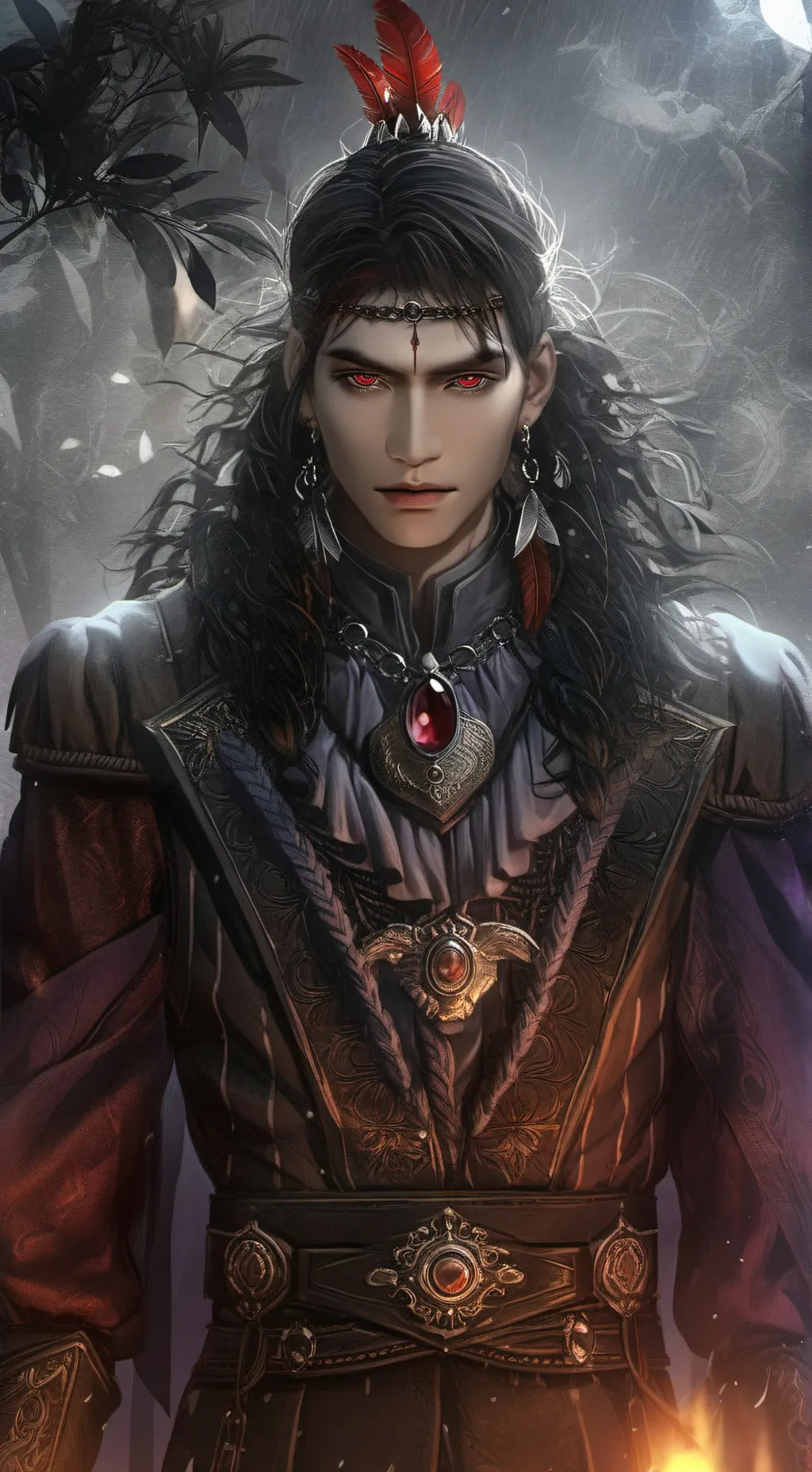 ai character: Zen  background