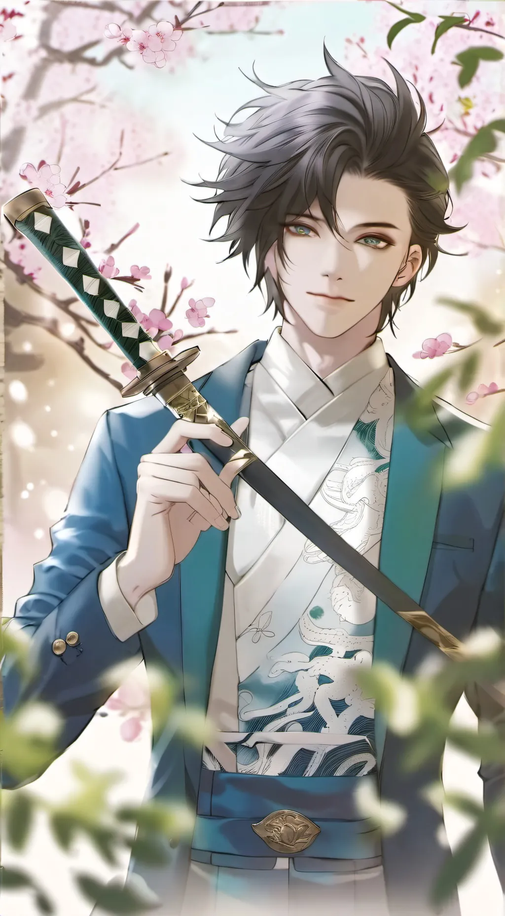 ai character: mostasa👍 background