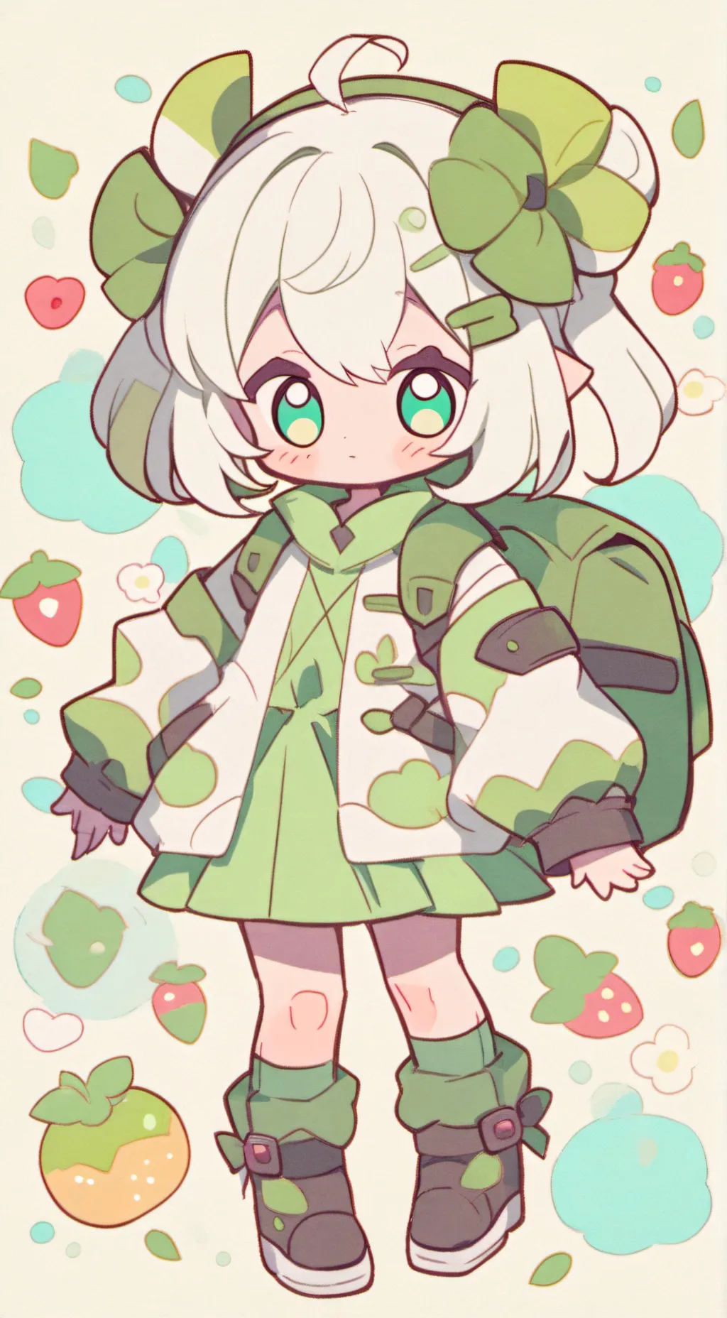 ai character: escuela sonic background