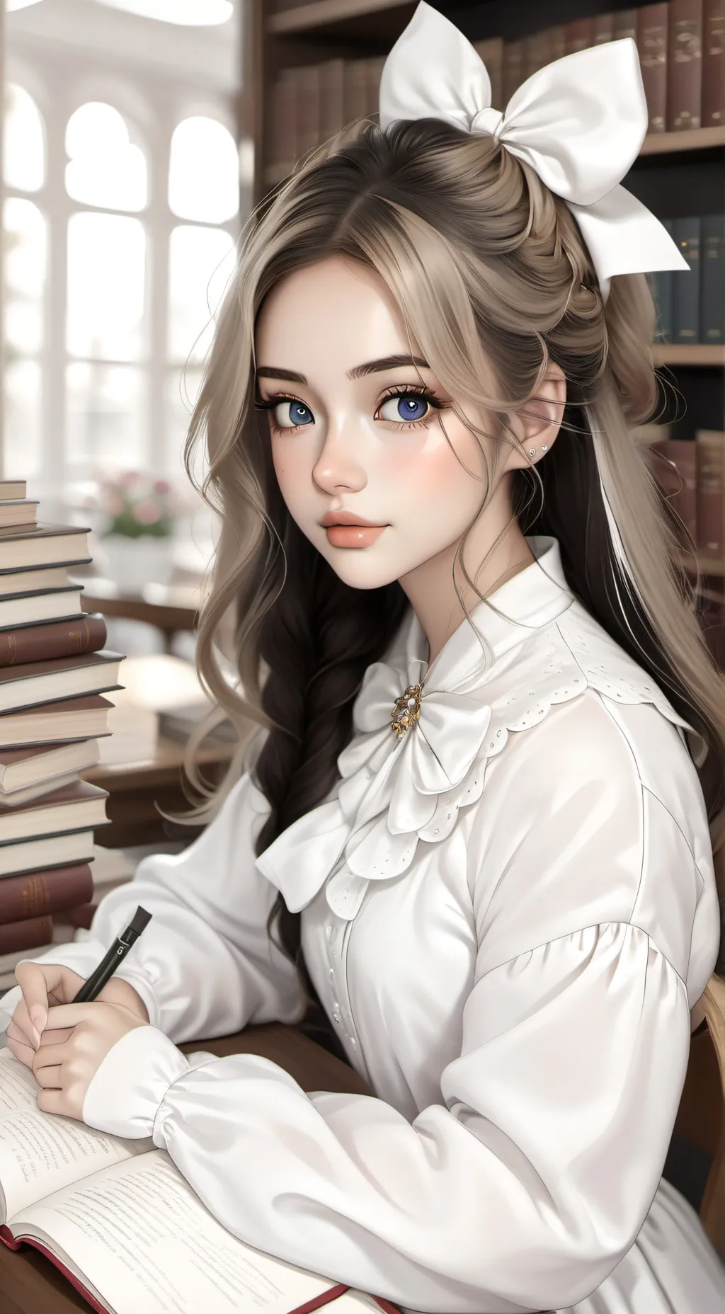 ai character: 𝑋𝑂, 𝑀𝑖𝑟𝑖𝑎𝑚 background