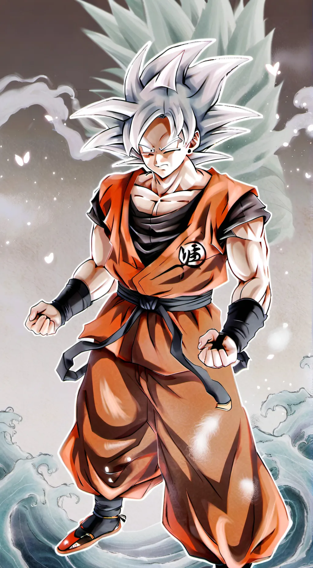 ai character: goku background