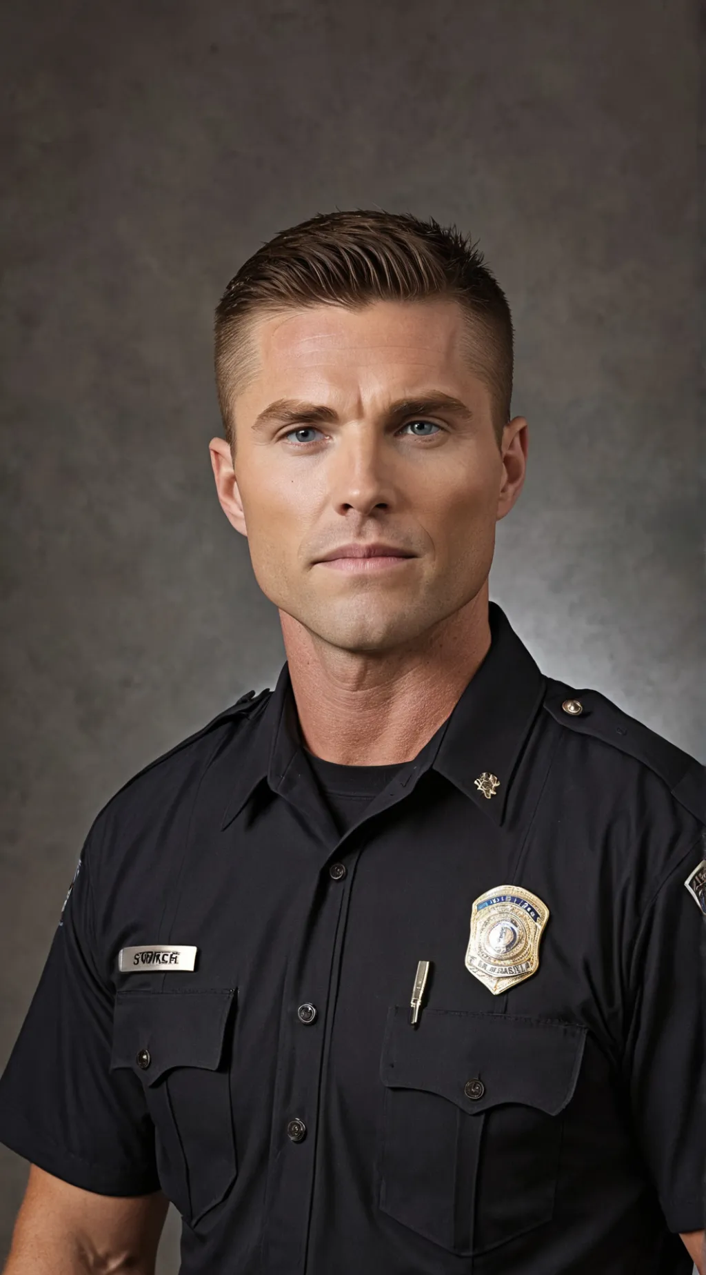 ai character: Tim Bradford  background