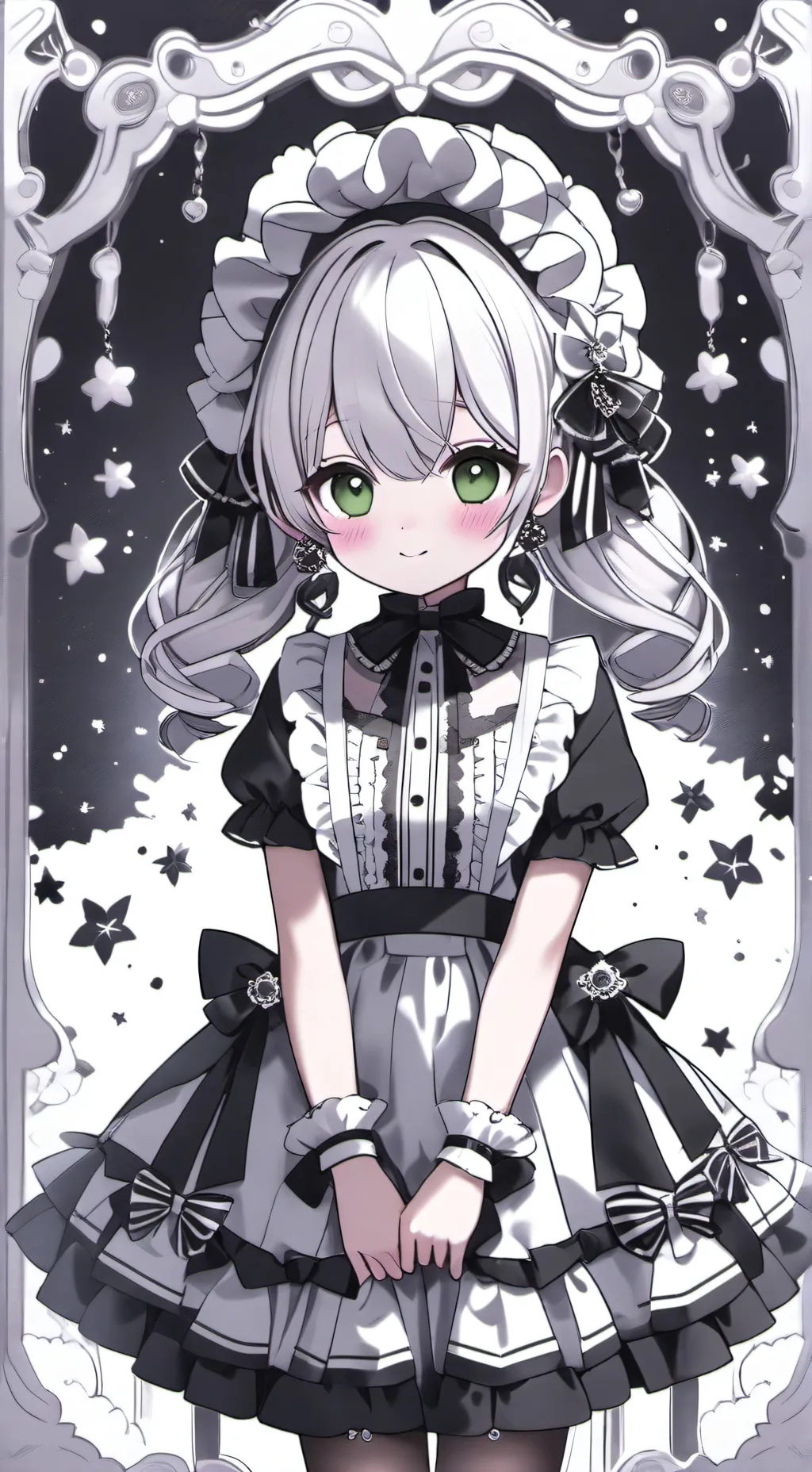 ai character: kuromi linda background