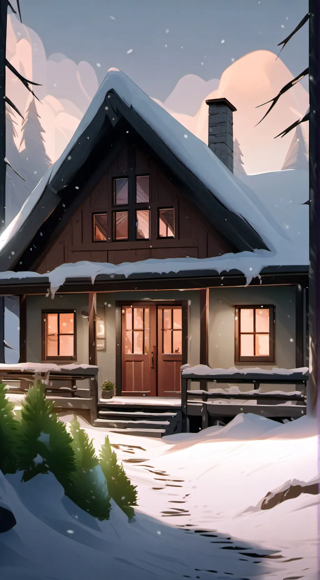 ai character: algbera cabin :D background