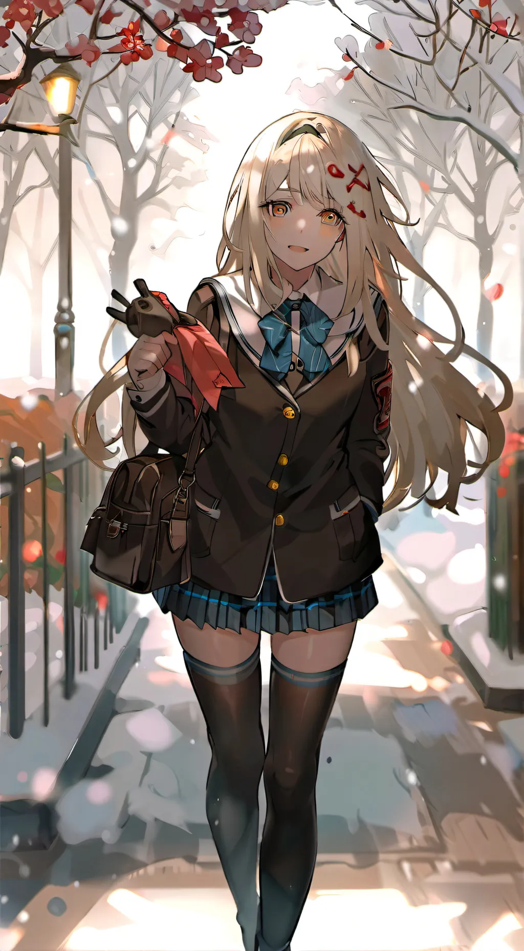 ai character: Crystal background