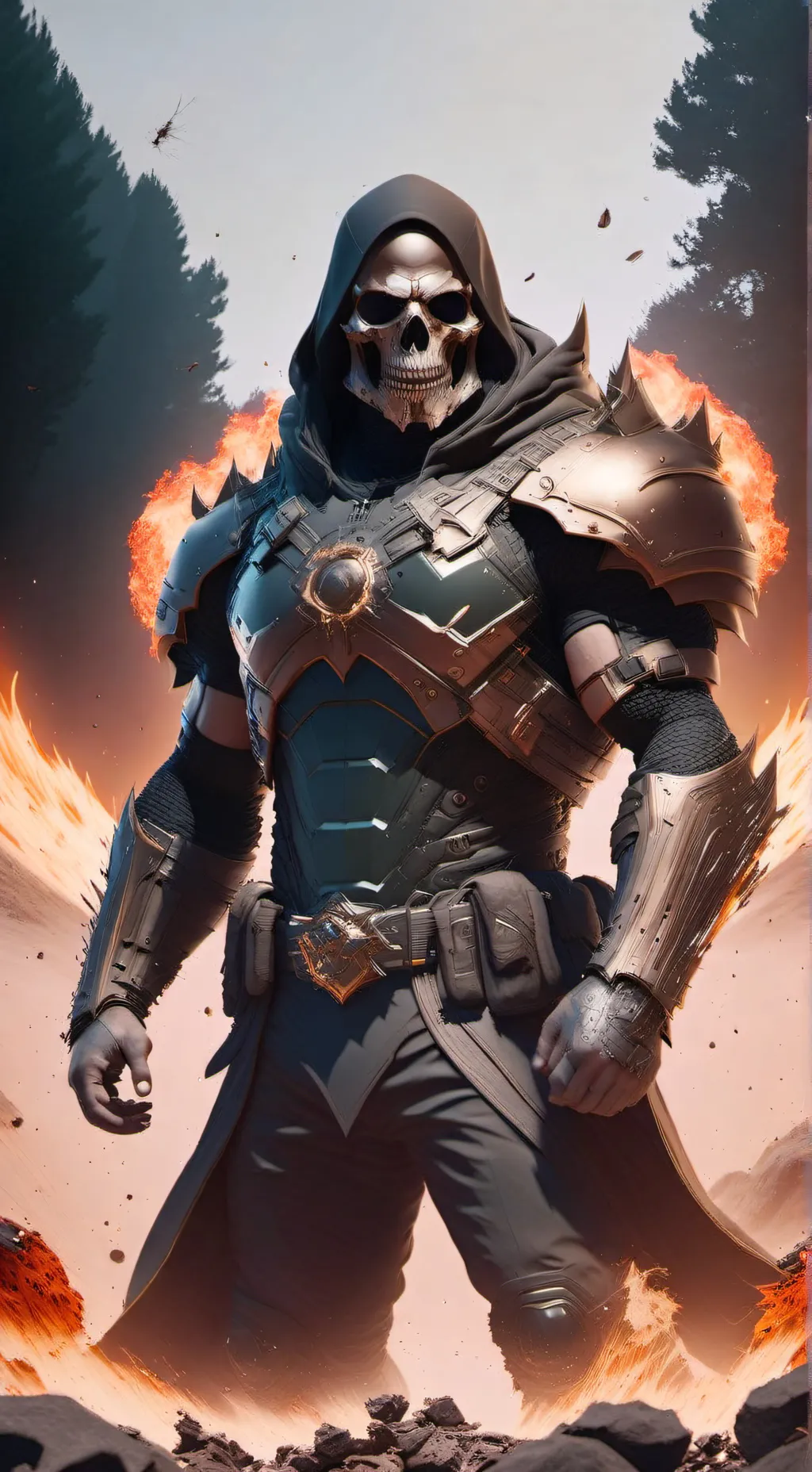 ai character: Doom background