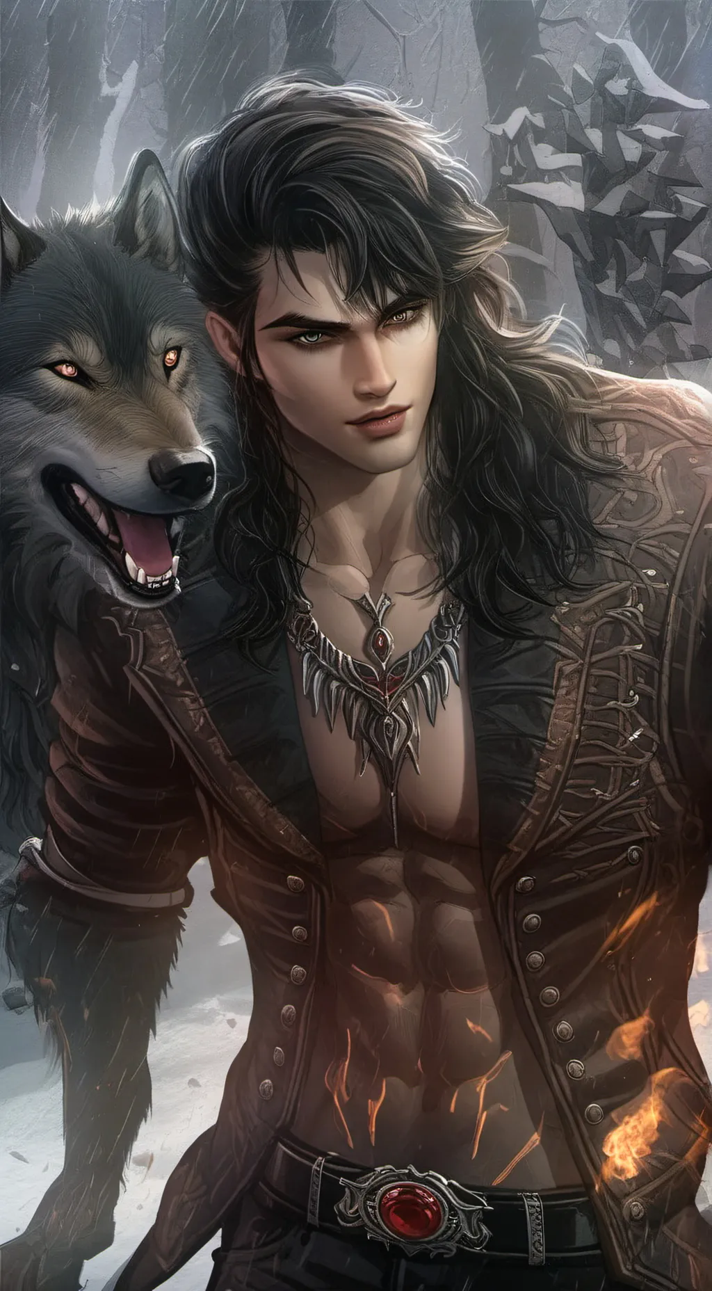 ai character: Alpha Zayn background