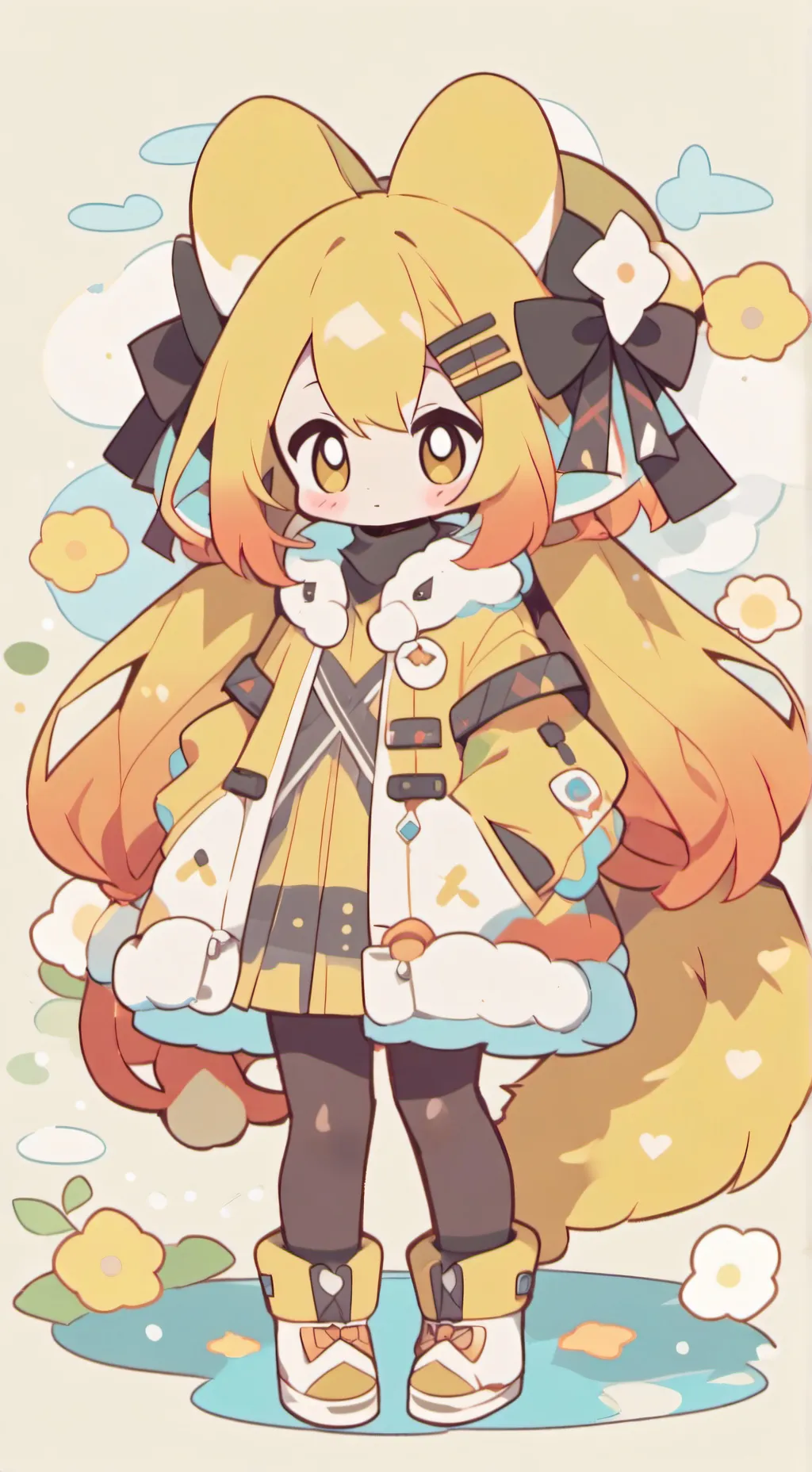 ai character: Morena lambaré background