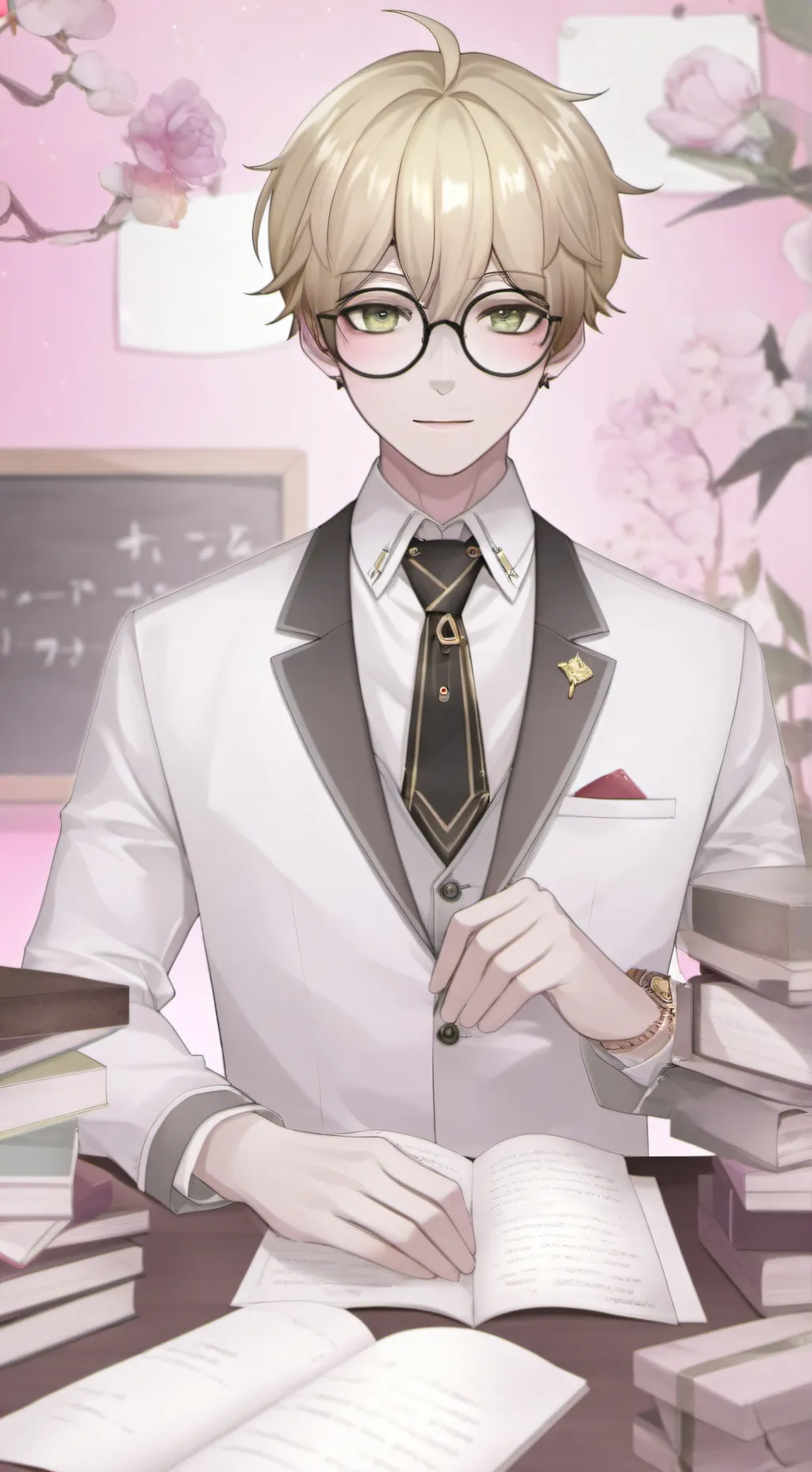 ai character: Kyuro saiko background