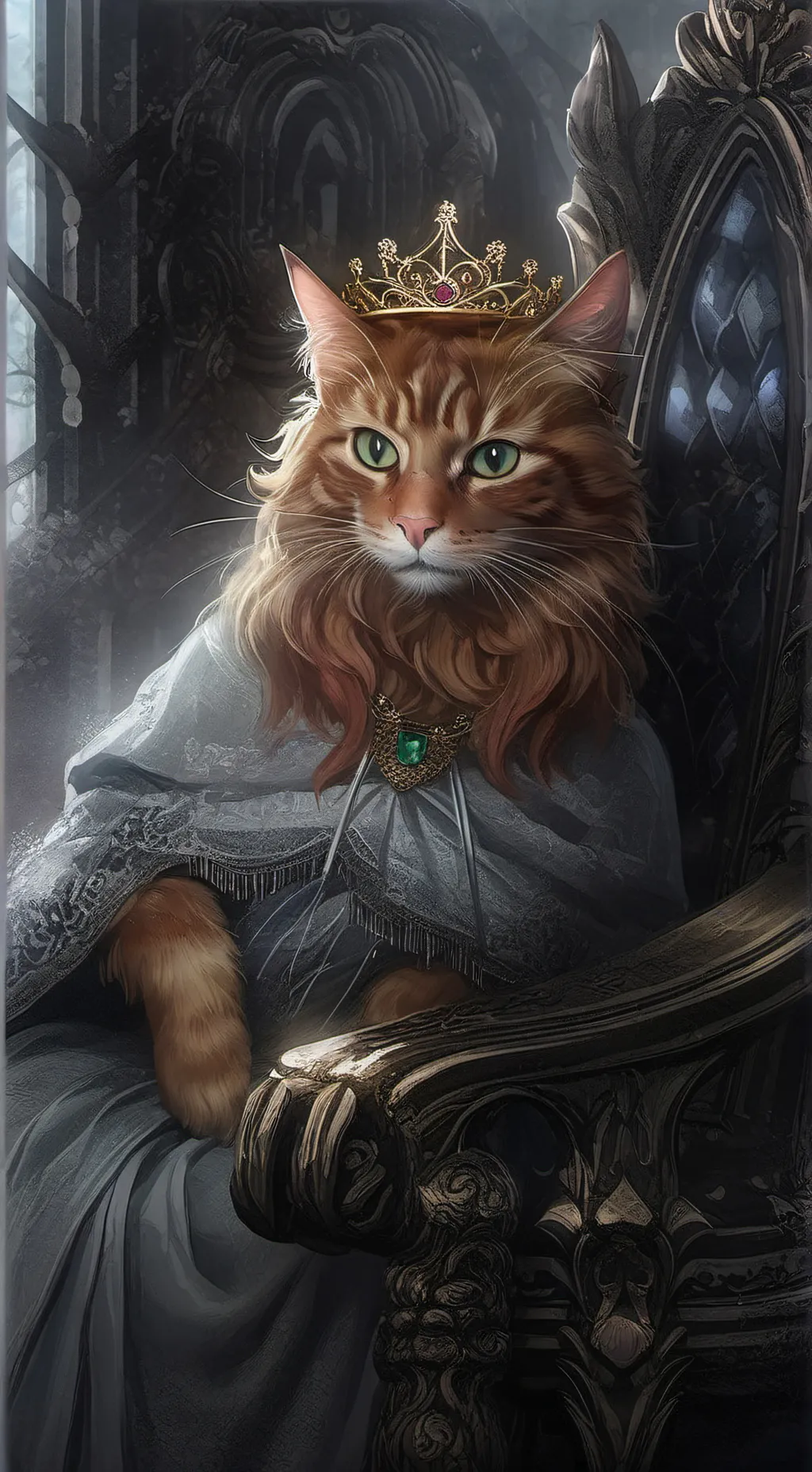 ai character: Queen Cersie background