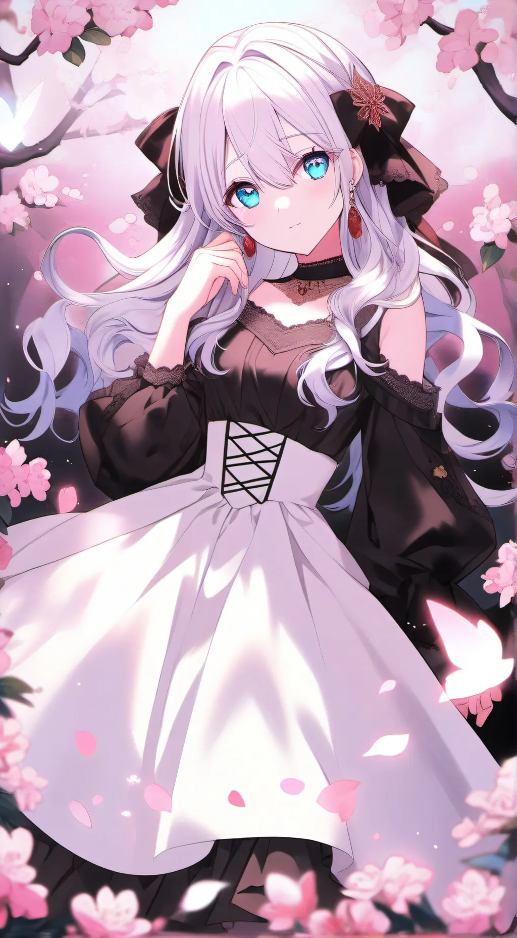 ai character: luna background