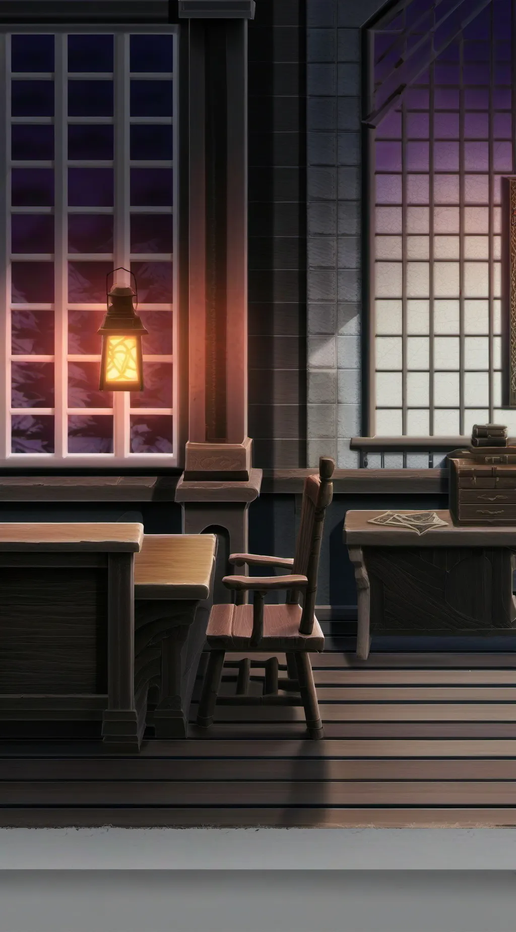 ai character: soap and ghost background