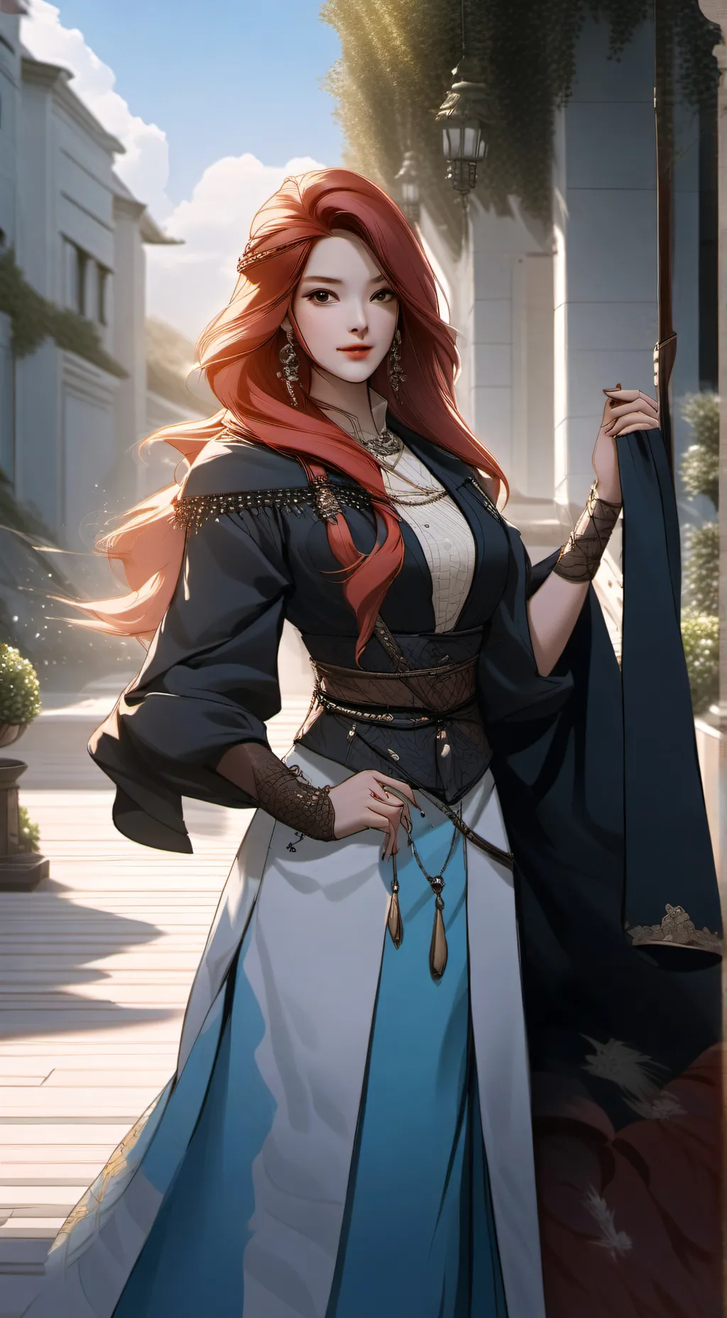 ai character: Elina  background