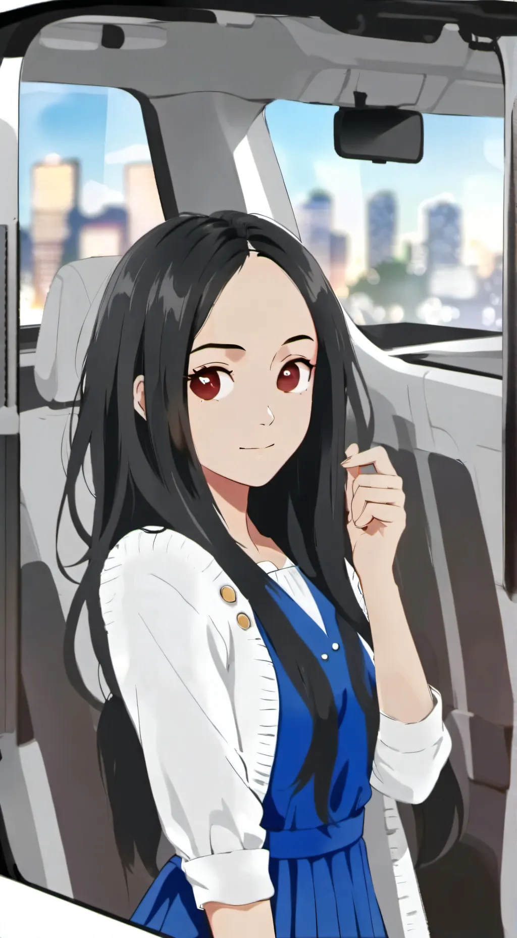 ai character: la niña popular  background