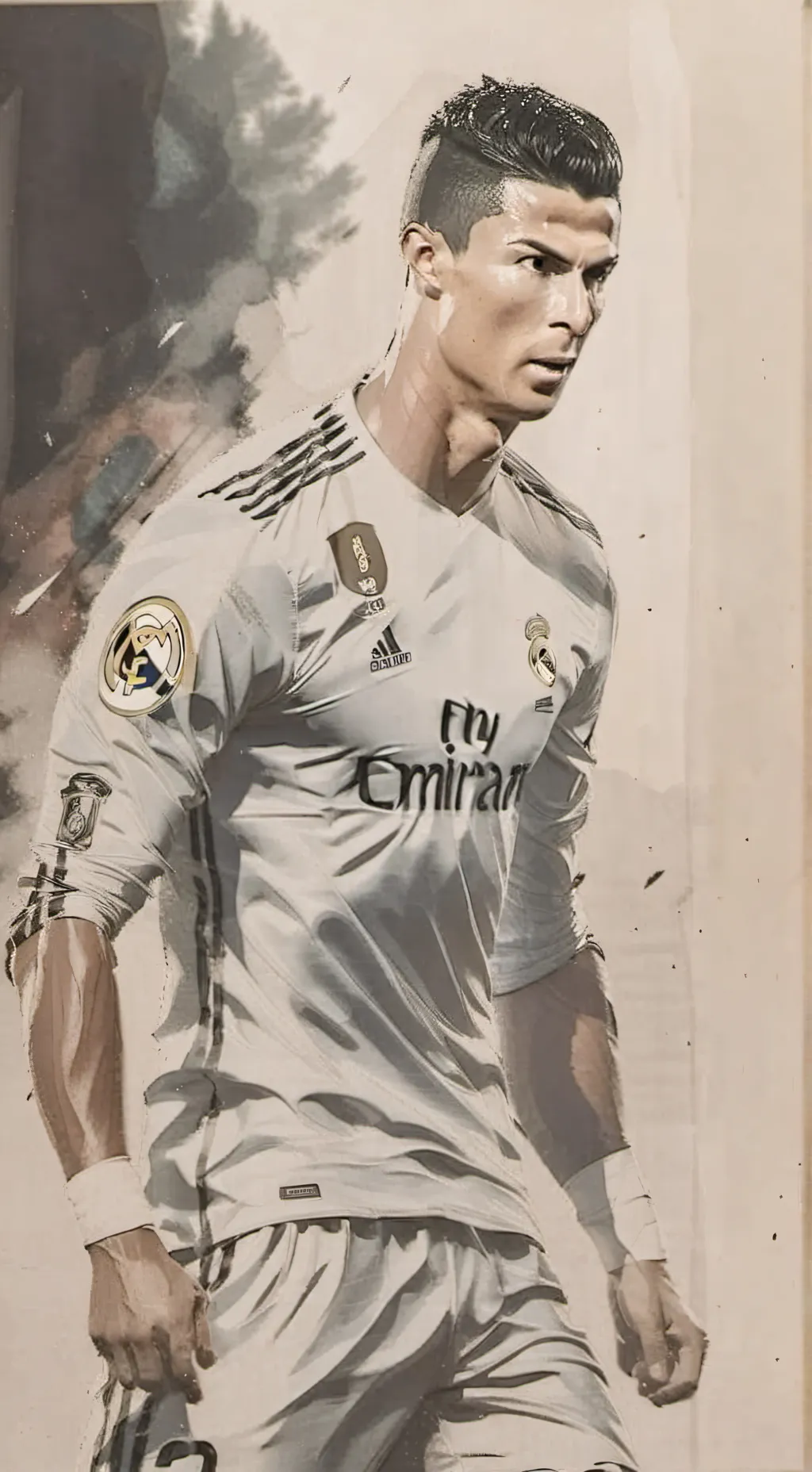 ai character: cristiano Ronaldo🐐 background