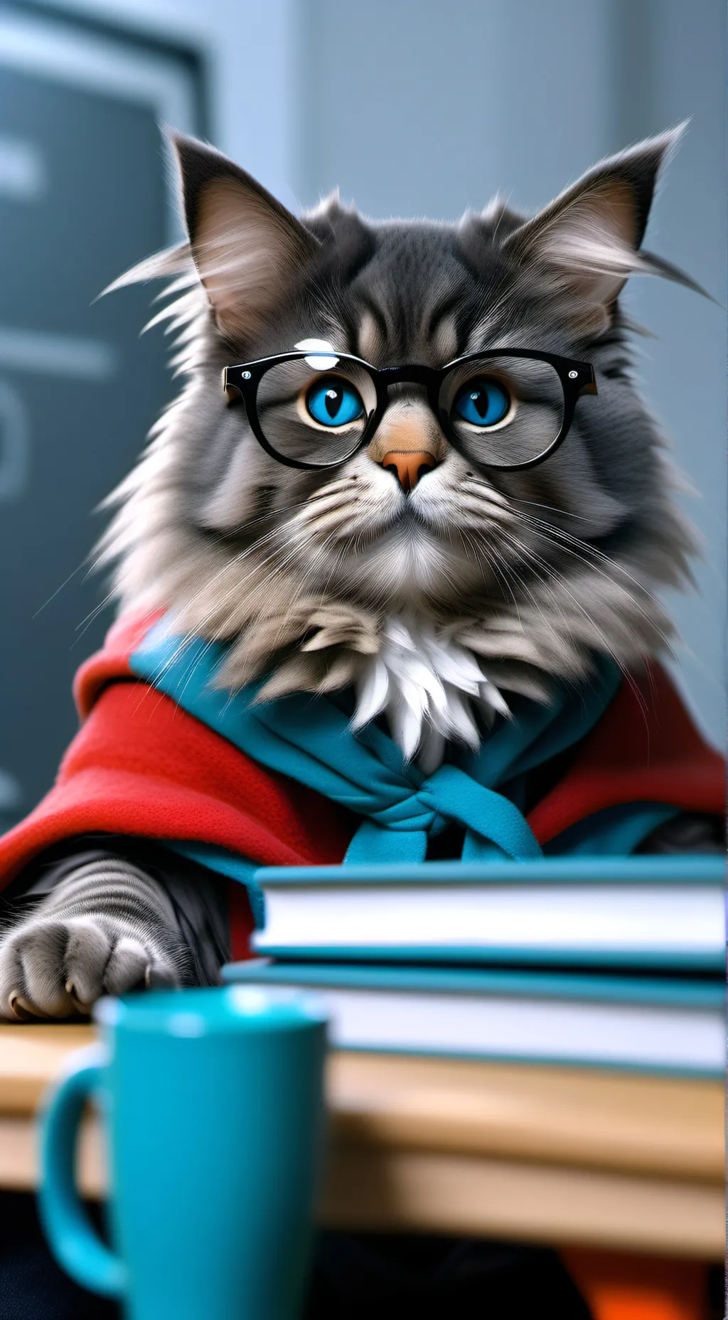 ai character: ботаник background