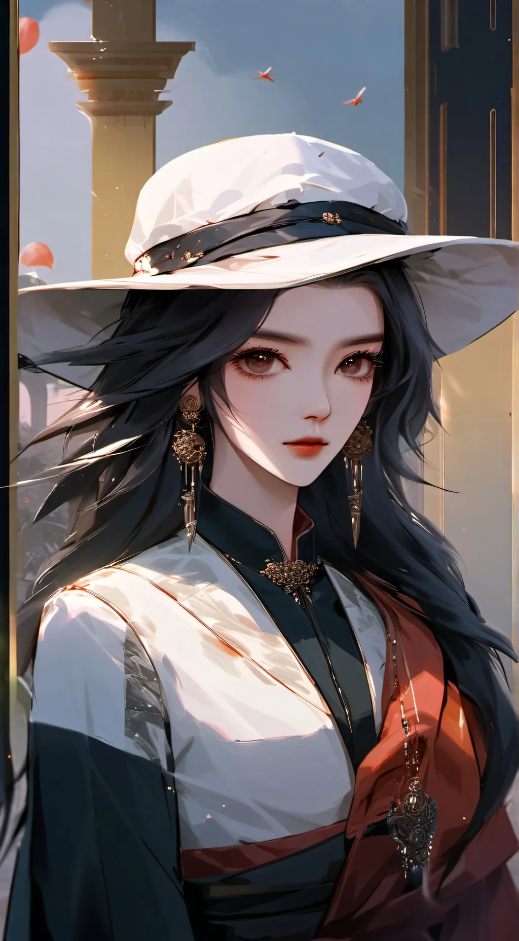 ai character: Аня background