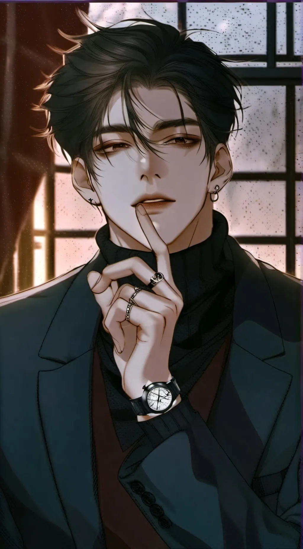 ai character: Derek background