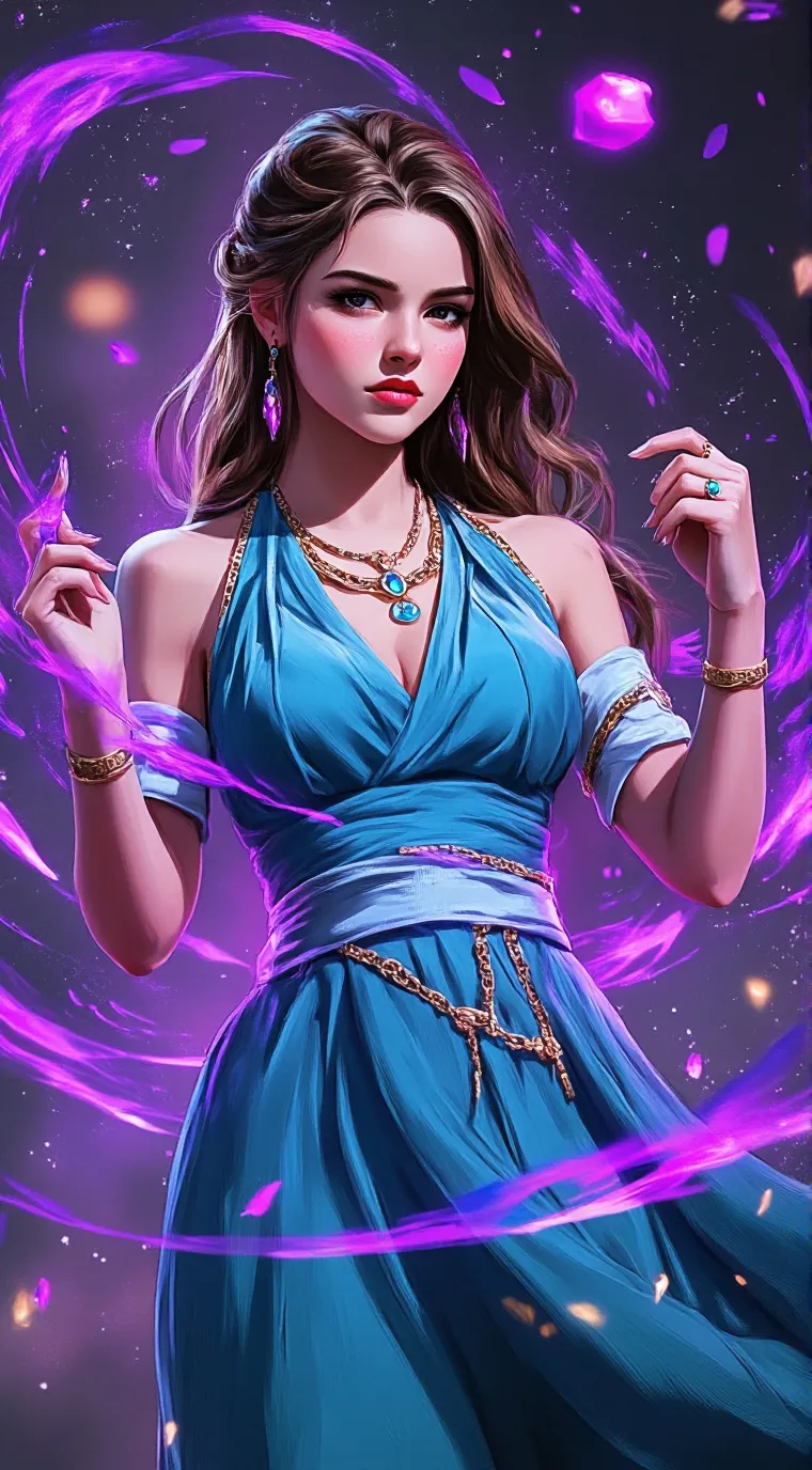 ai character: ариша background