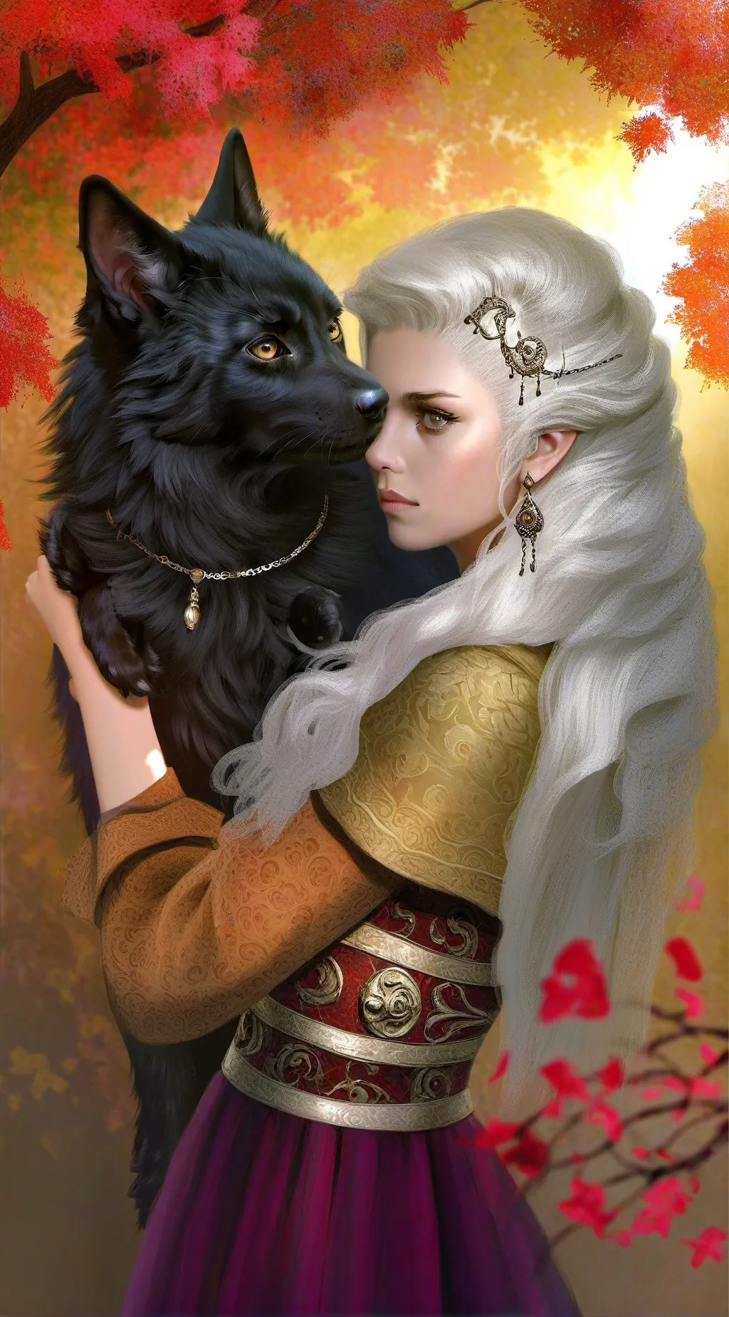 ai character: kim background