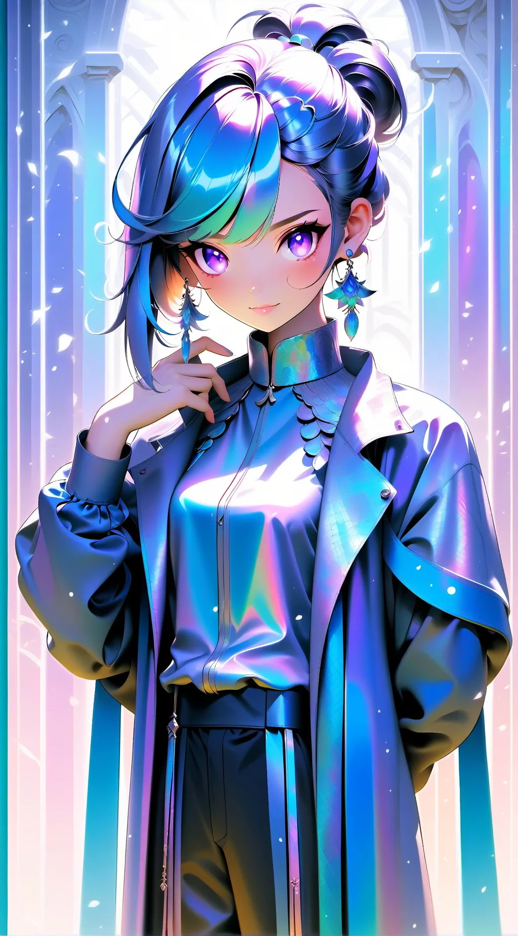 ai character: decendants :) background