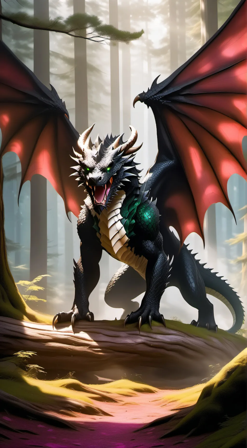 ai character: Kipo and httyd 4 background