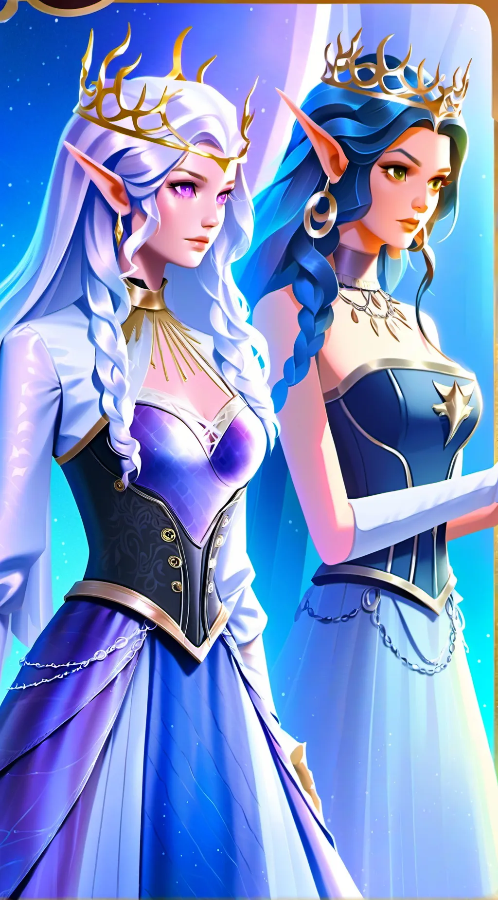 ai character: Eleanor and Grace background
