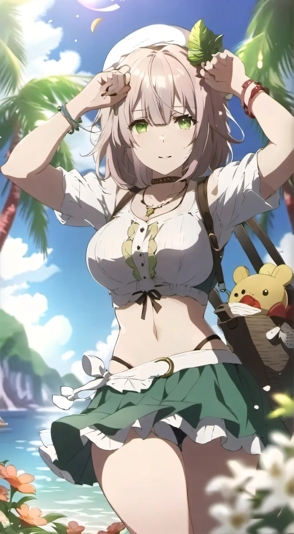 ai character: chica buena background