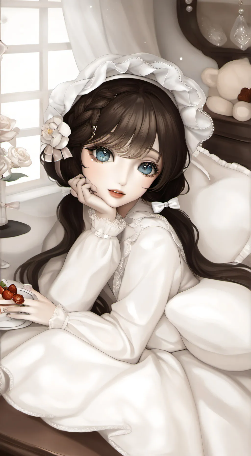 ai character: Sarah  background