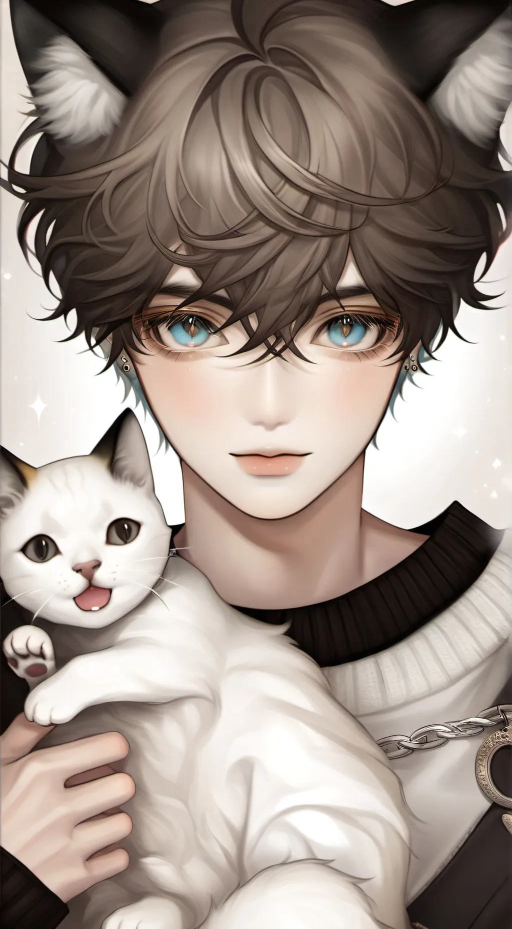 ai character: •°Louis}°• background